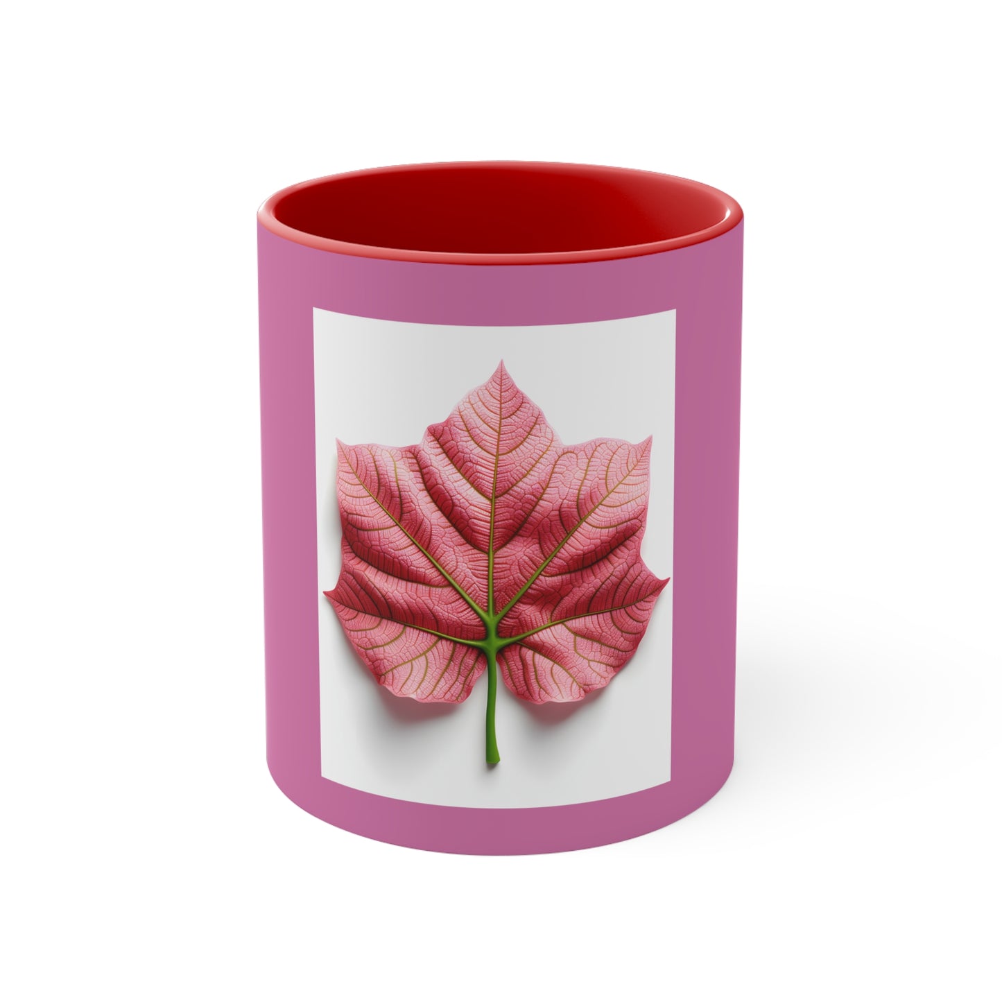 PAG PINK IVY WHITE FOUNDERS' MUG - CERAMIC 11OZ