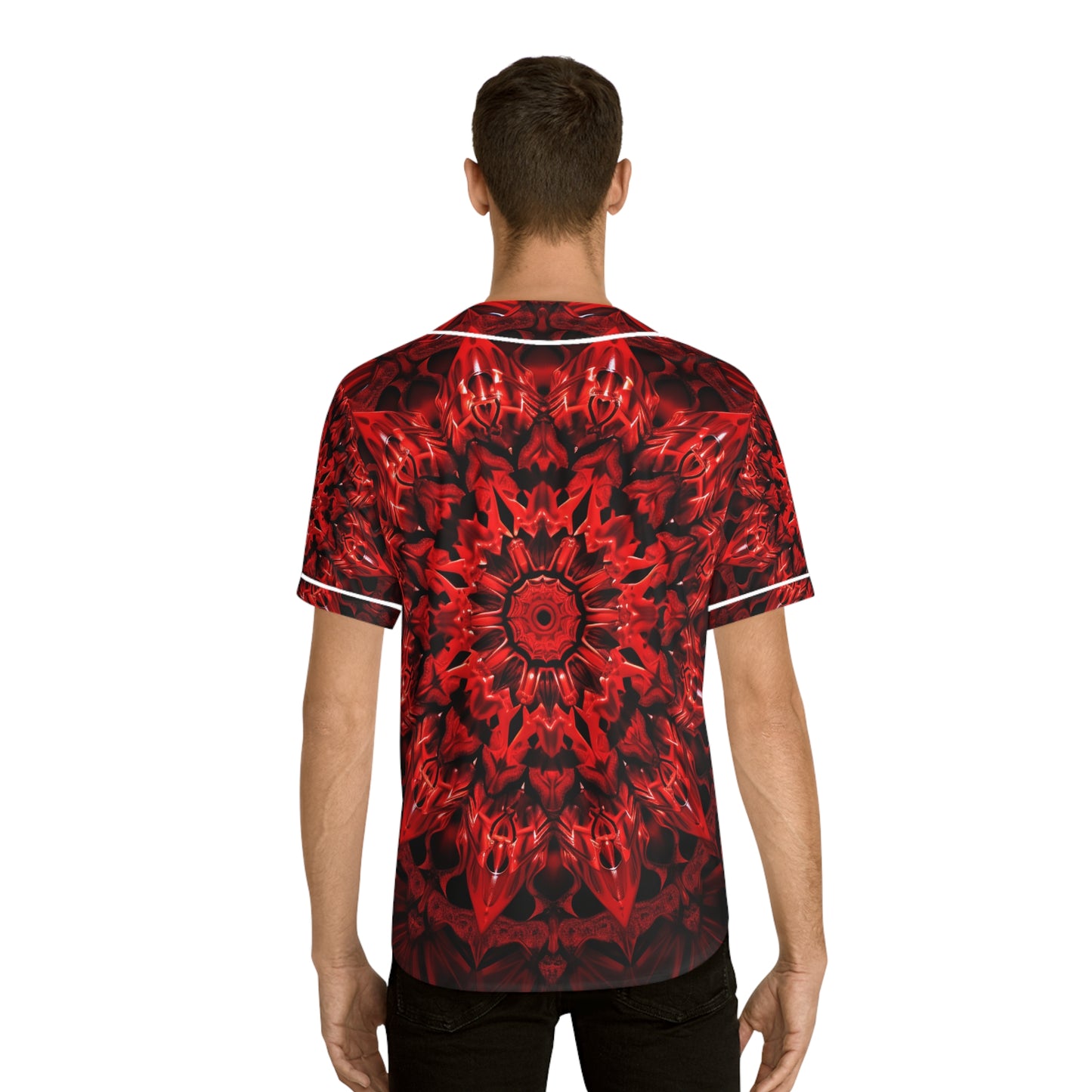 EYE TEST MEN'S BASEBALL JERSEY