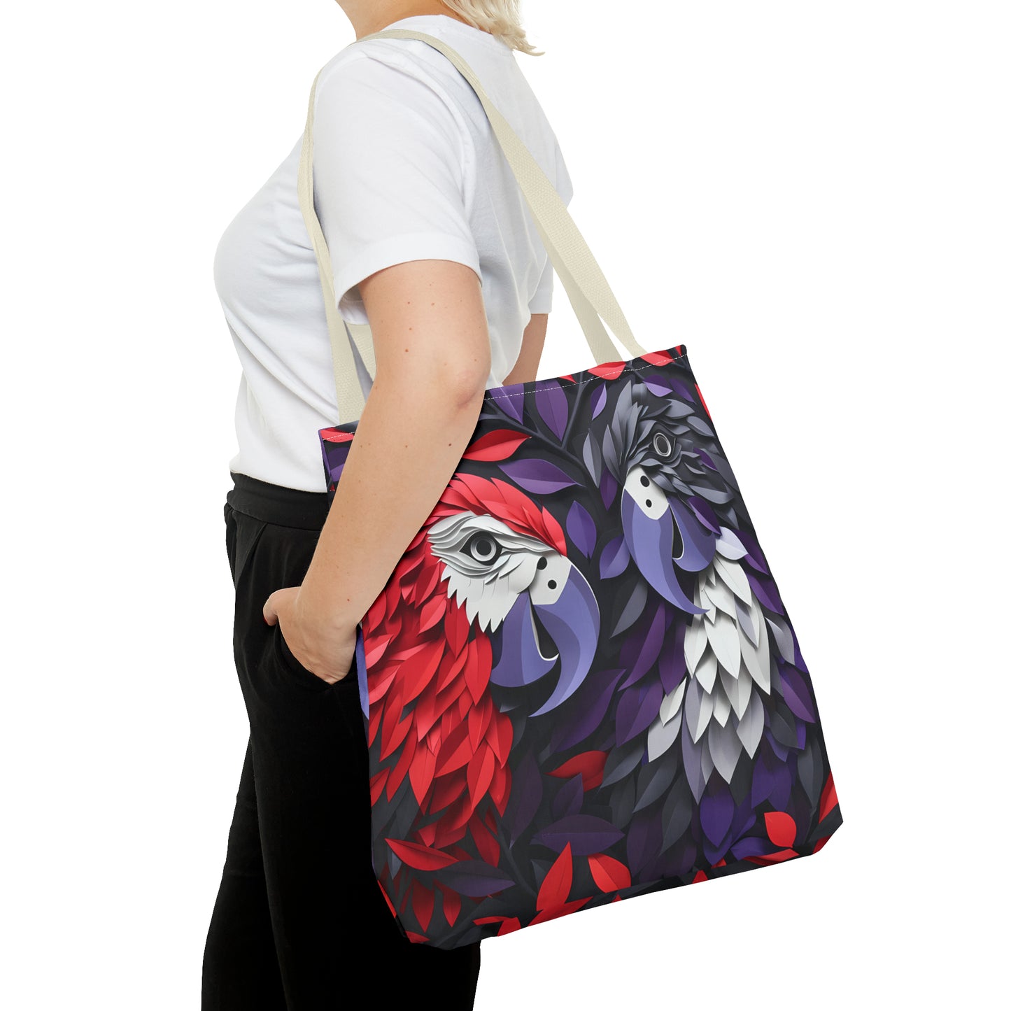 PARROTS TOTE BAG
