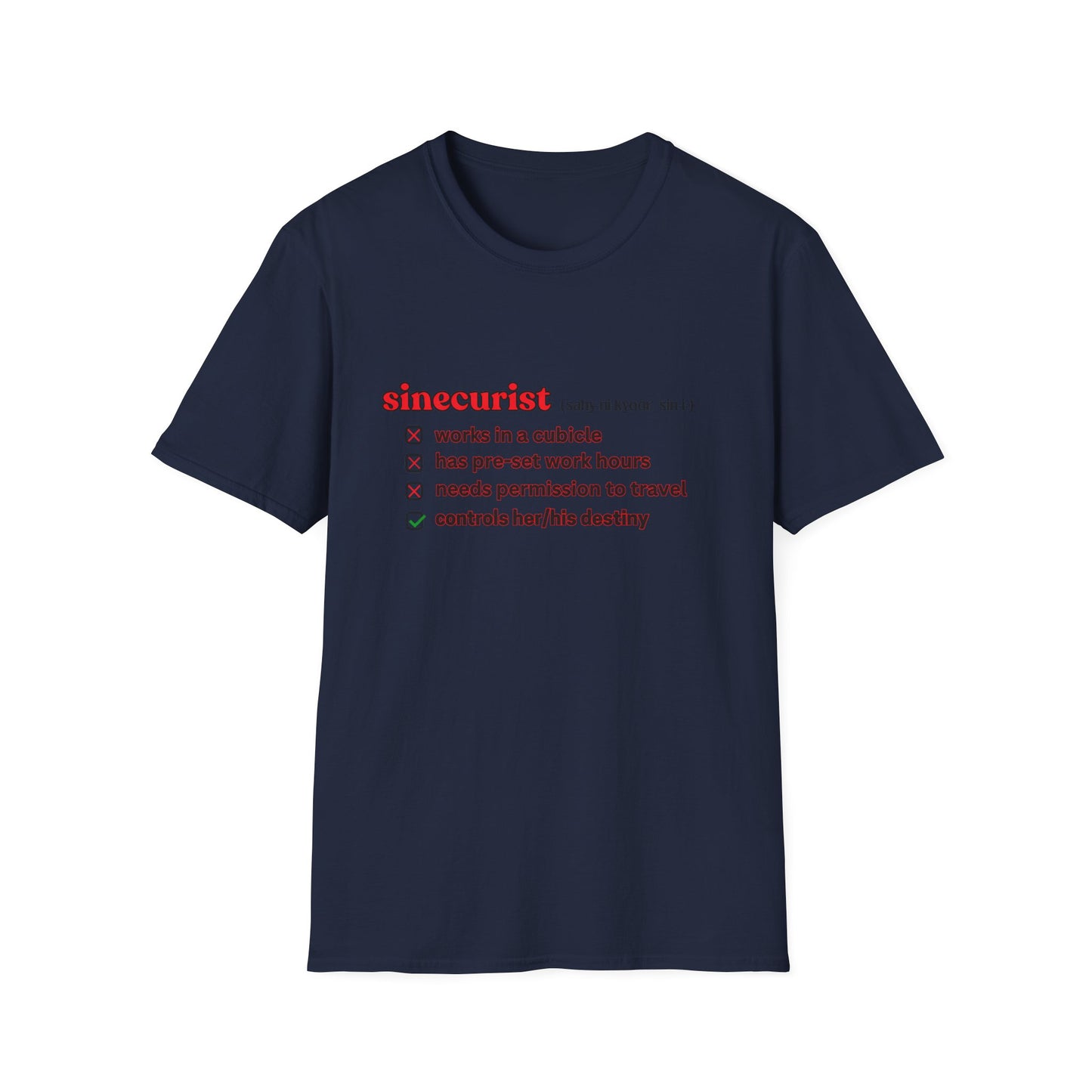 UNI GOOGLE CHECK BOX R T-SHIRT - UNISEX