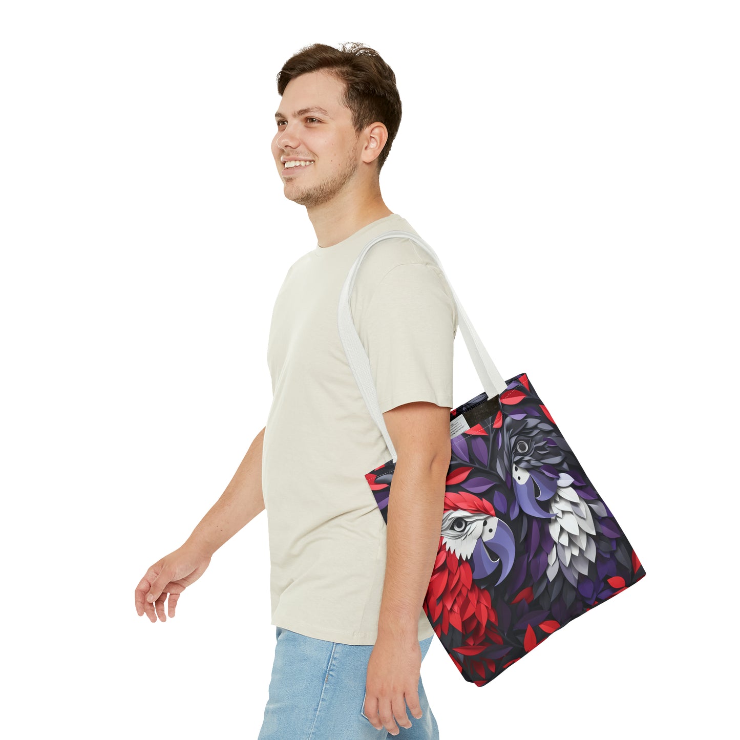 PARROTS TOTE BAG