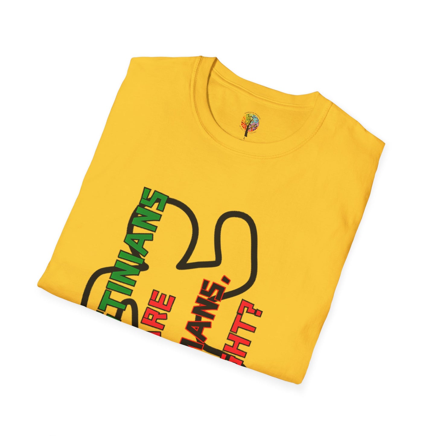 PALESTINE HUMAN RIGHTS T-SHIRT UNISEX
