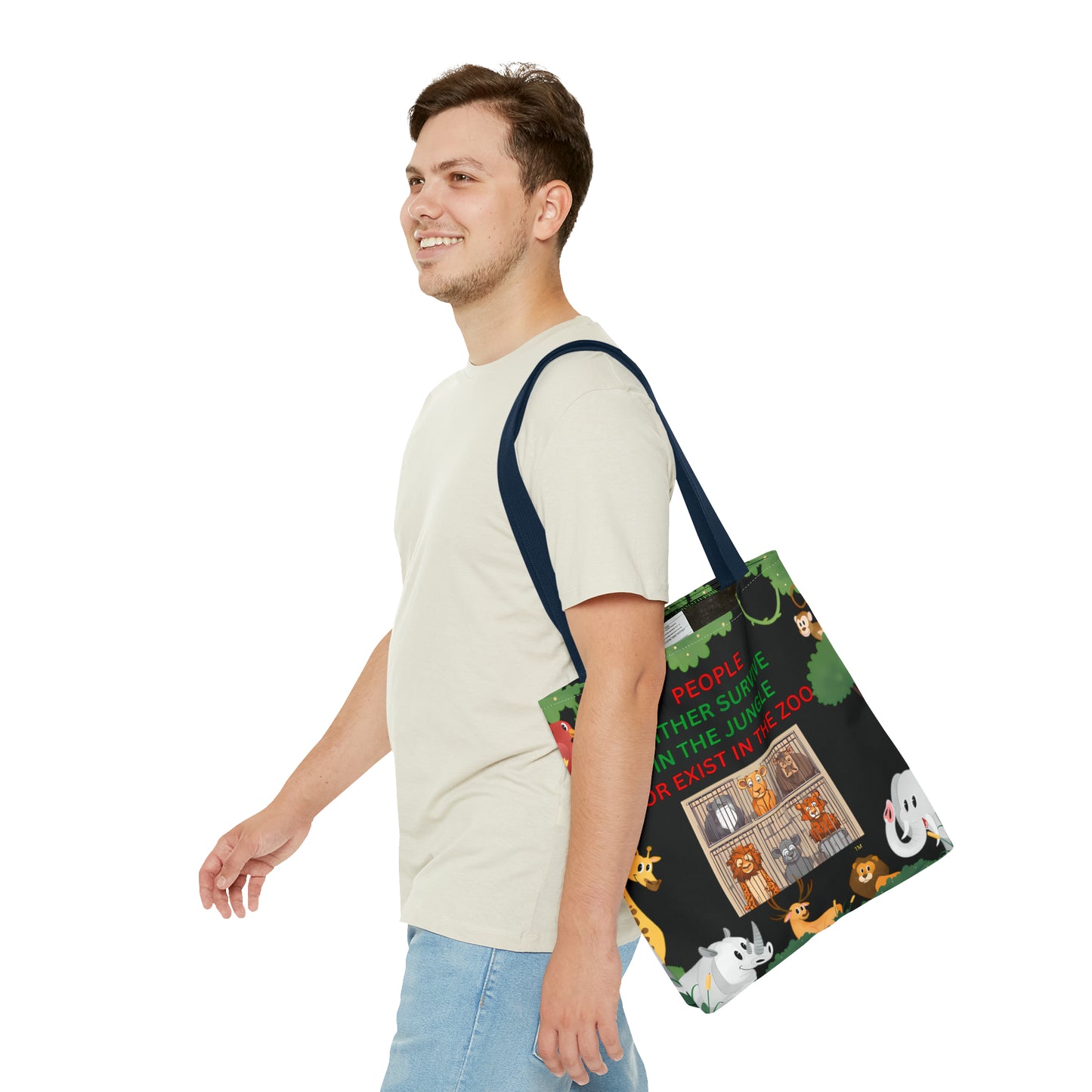 JUNGLE JIVE TOTE BAG