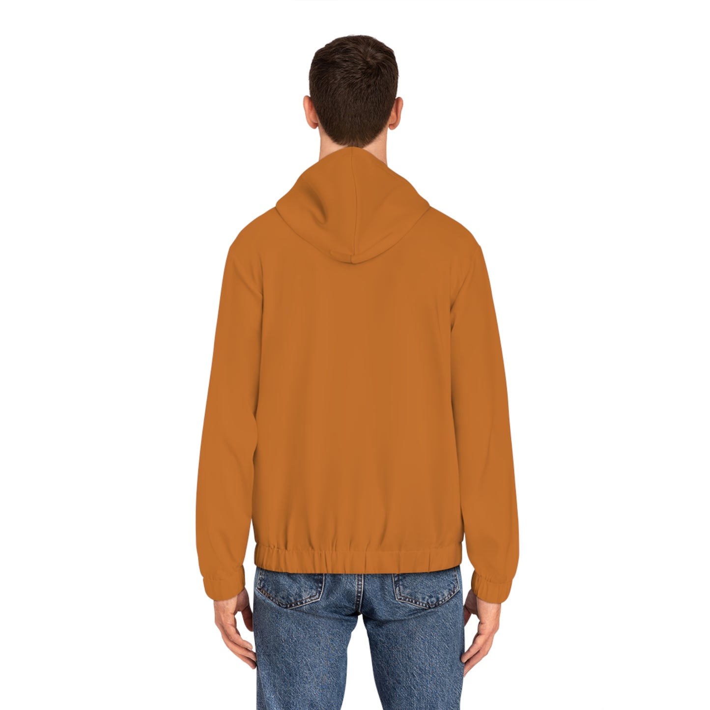 RUSTIC EYES LIGHT WEIGHT BRONZE ZIP HOODIE MEN'S