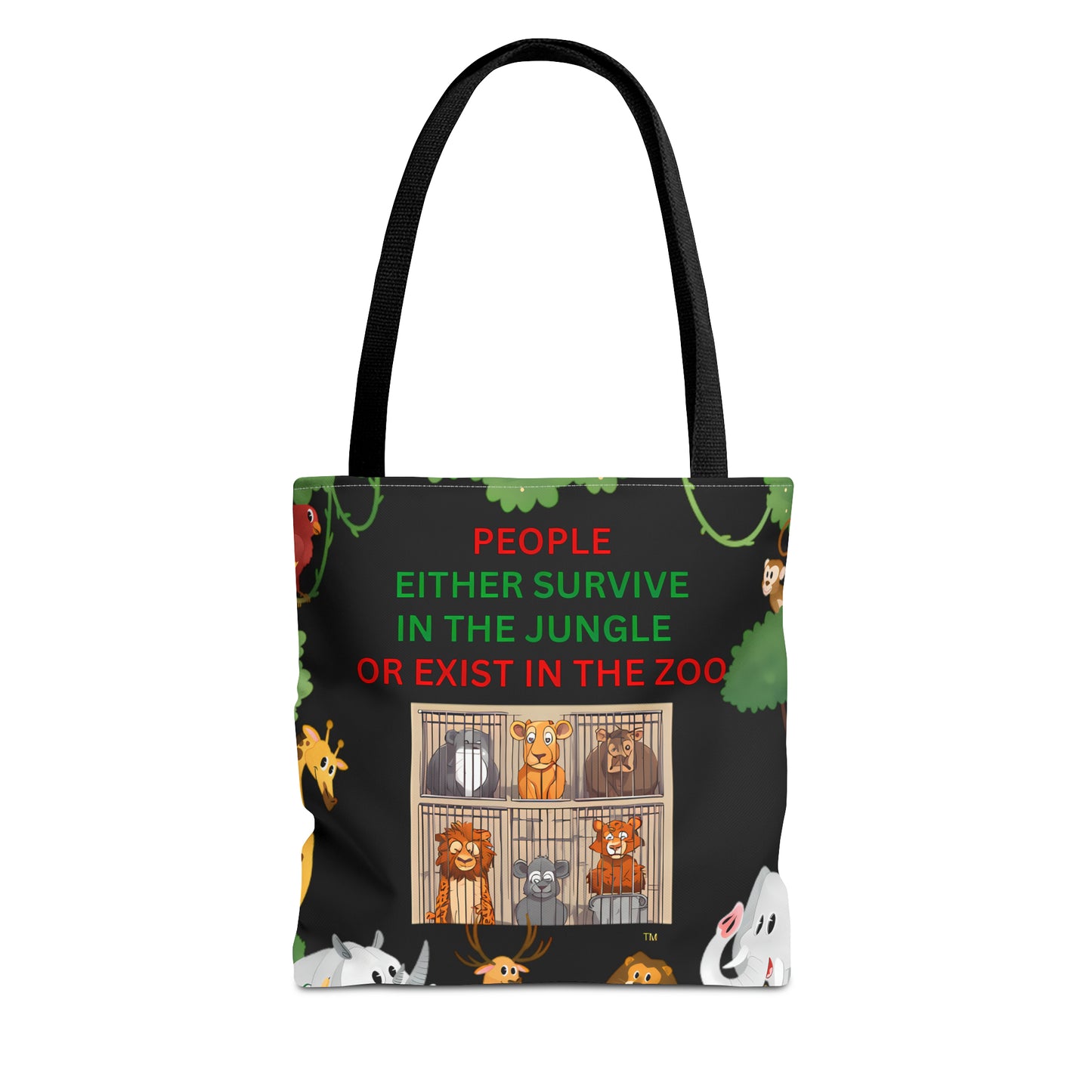 JUNGLE JIVE TOTE BAG