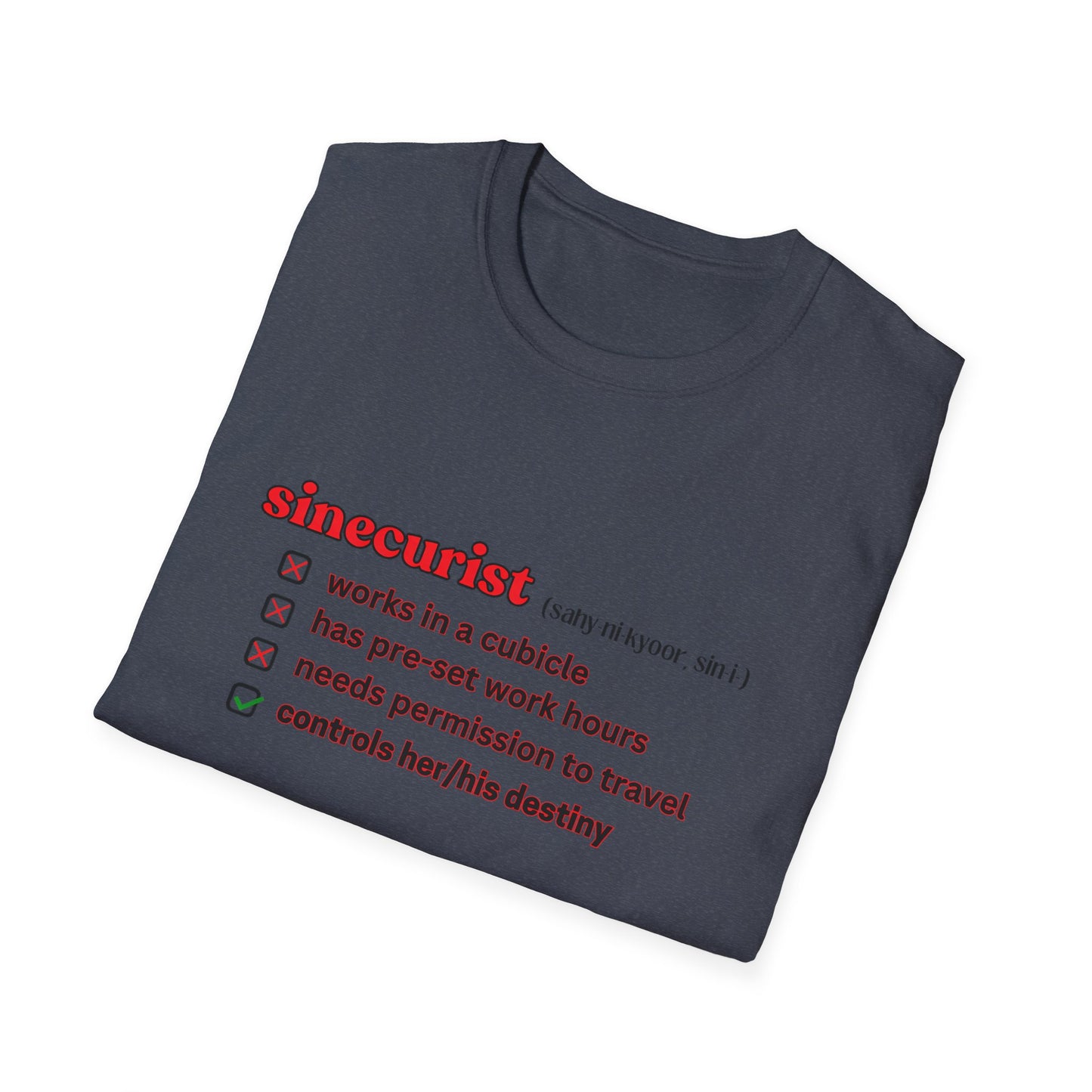 UNI GOOGLE CHECK BOX R T-SHIRT - UNISEX