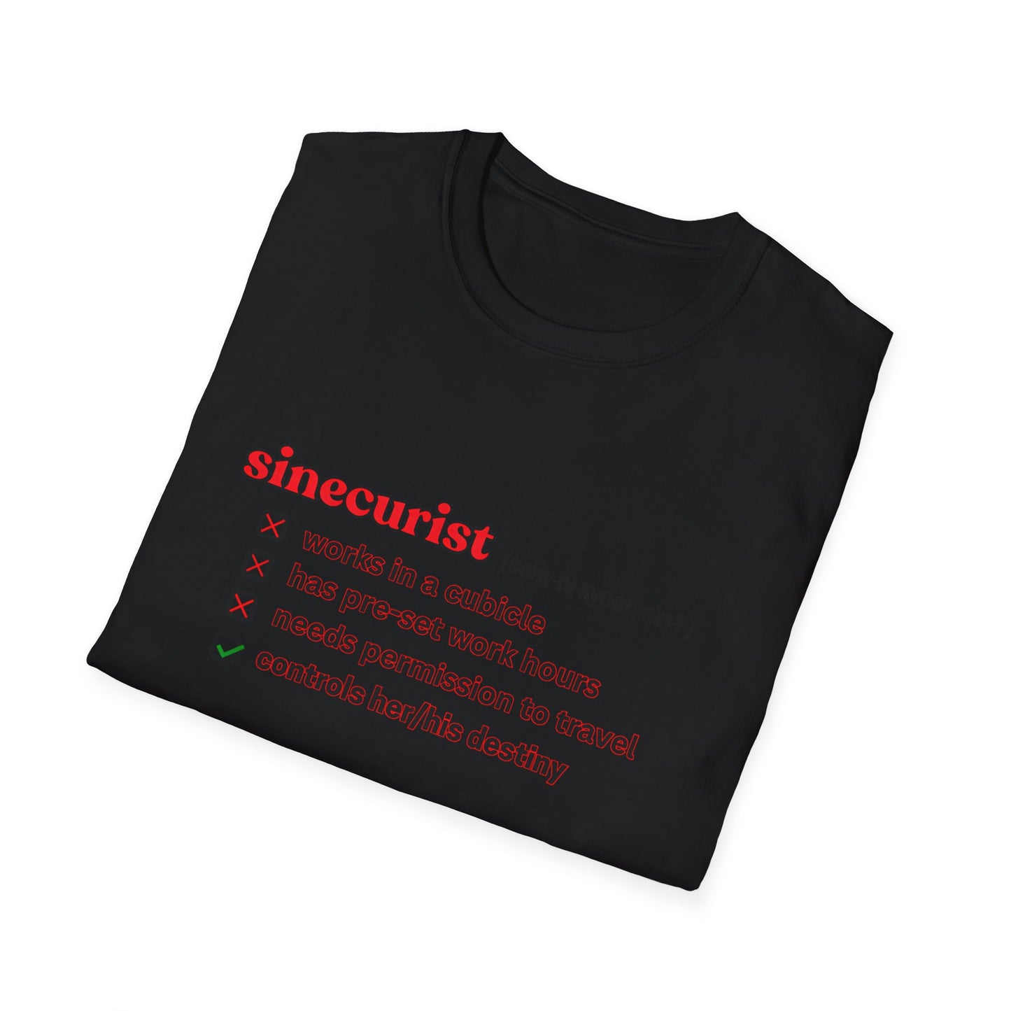 UNI GOOGLE CHECK BOX R T-SHIRT - UNISEX