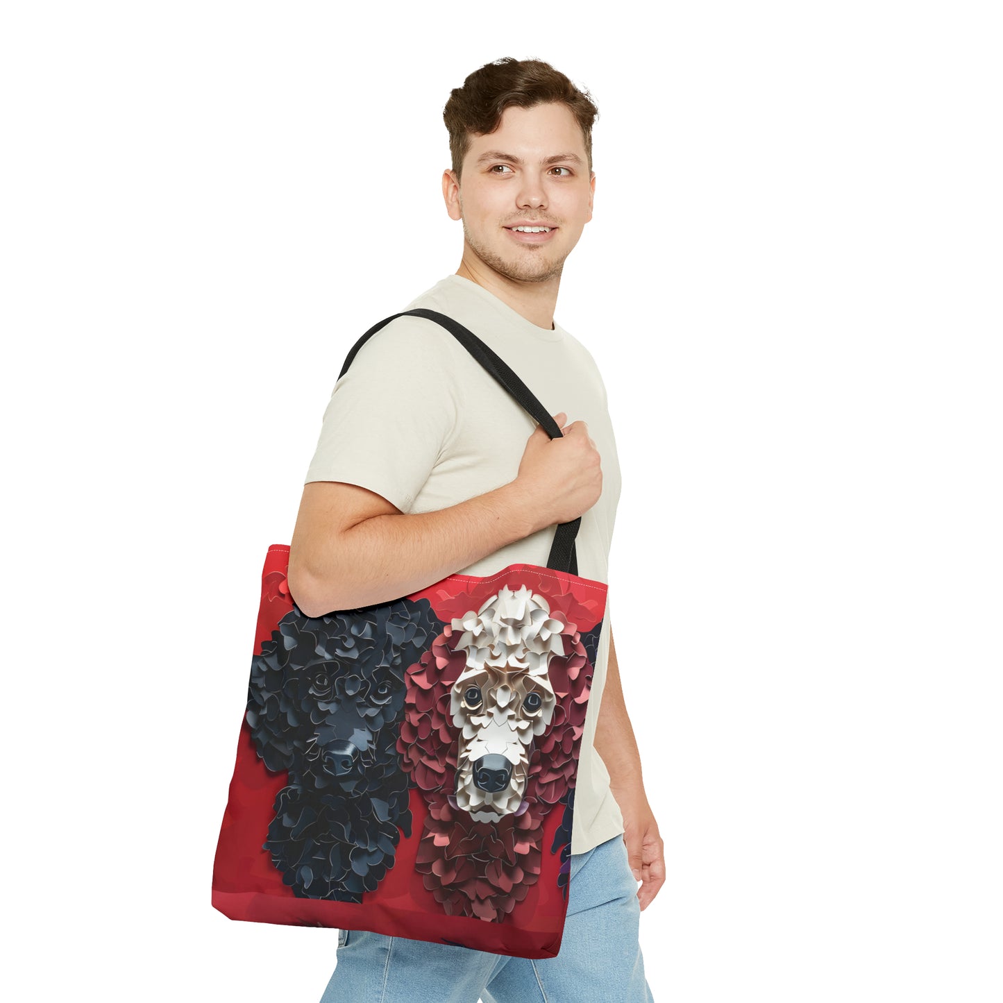 OODLES OF POODLES TOTE BAG