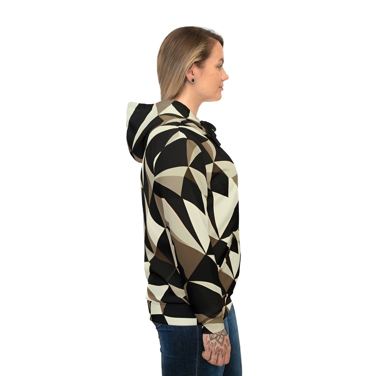 ANGLES UNISEX PULLOVER ATHLETIC HOODIE