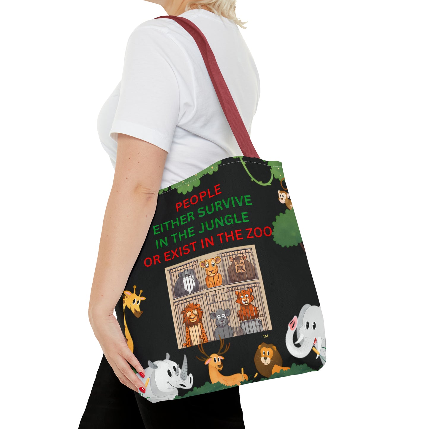 JUNGLE JIVE TOTE BAG