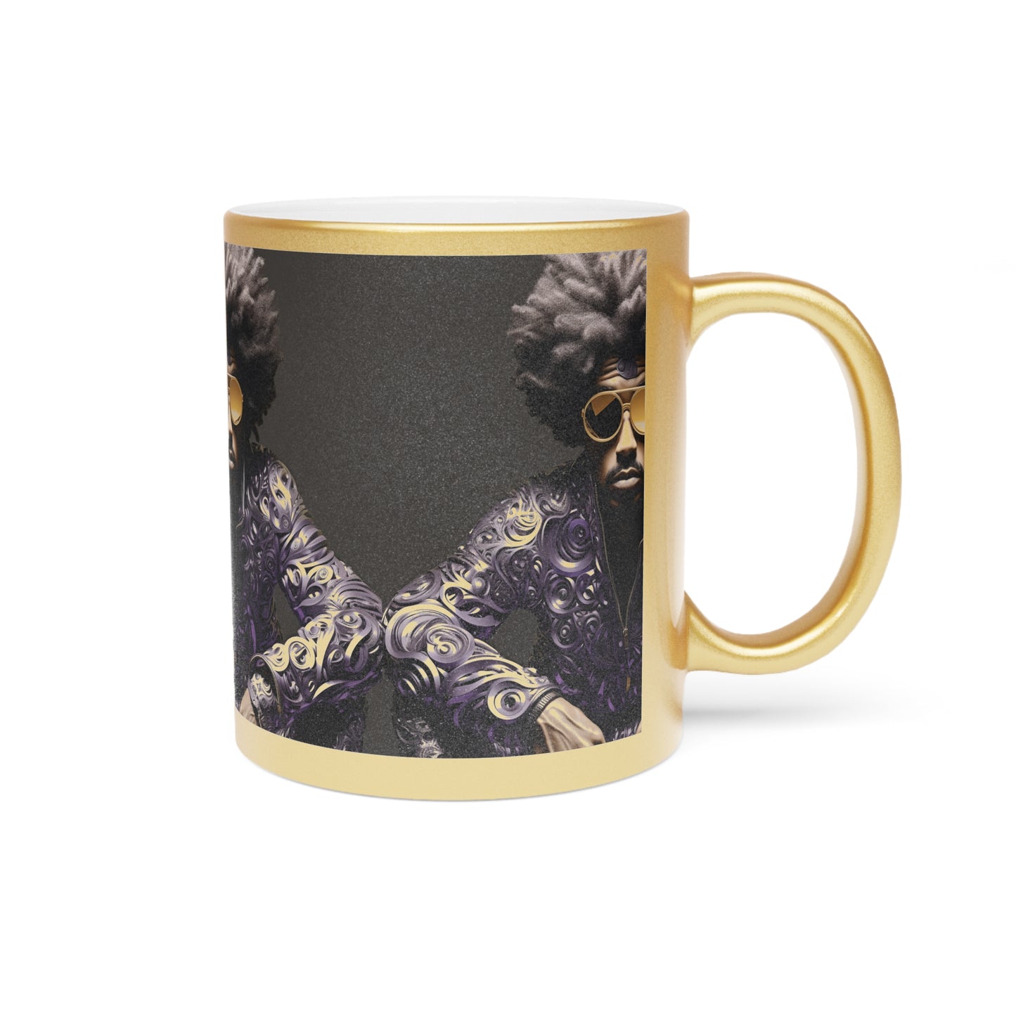 OME CHILL FOUNDERS' METALLIC MUG (SILVER\GOLD)