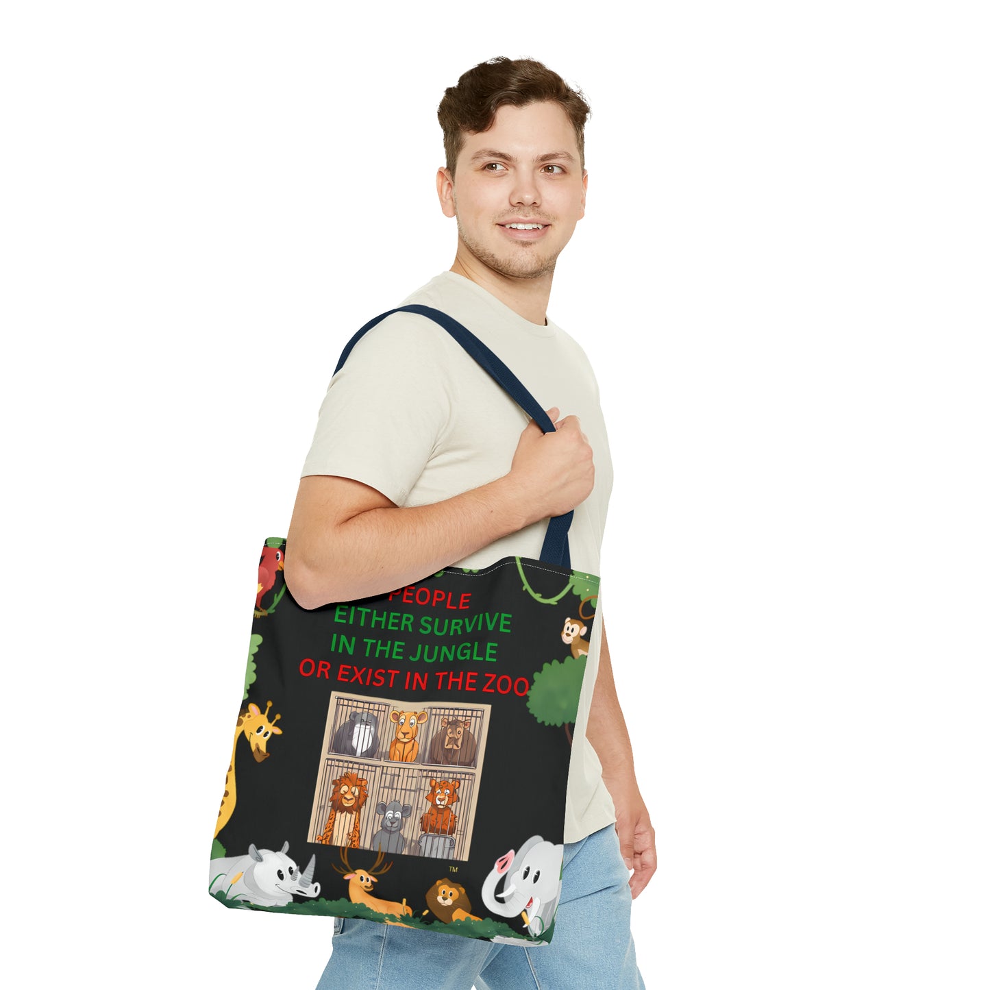 JUNGLE JIVE TOTE BAG