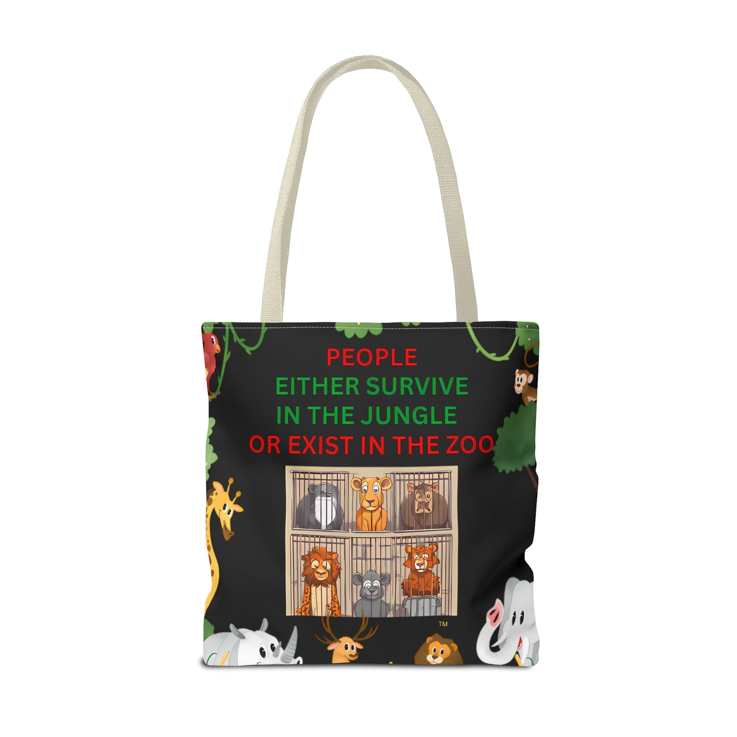 JUNGLE JIVE TOTE BAG