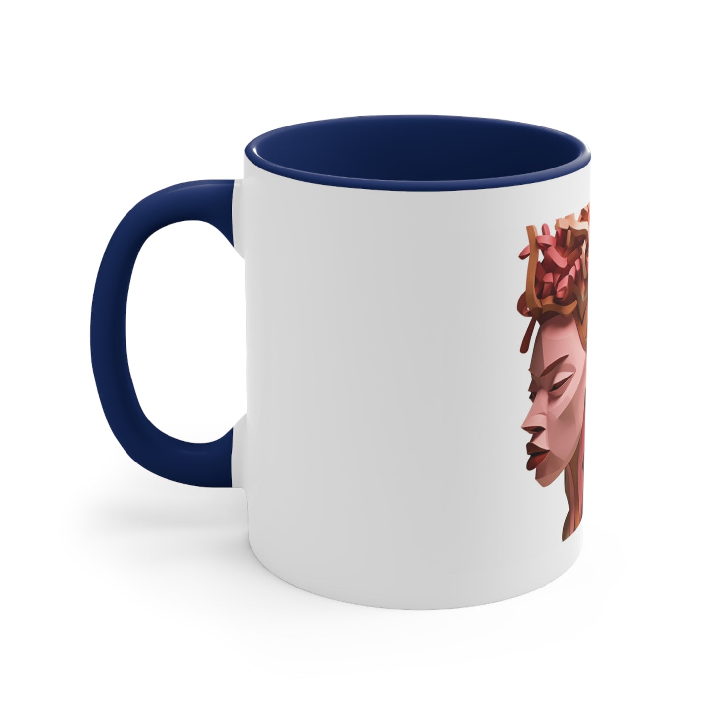 PAG SCULPTURED SISTERS CERAMIC MUG - 11OZ