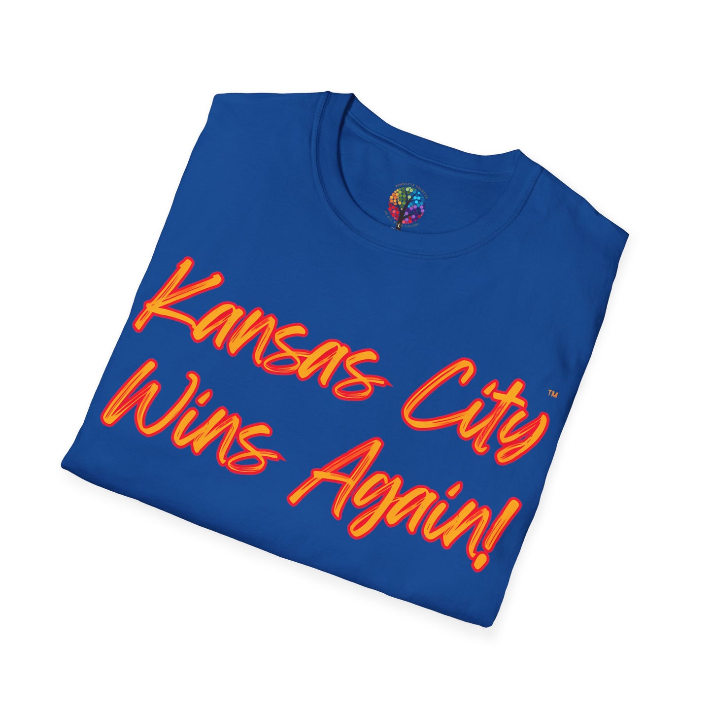 KC WINS AGAIN SOFTSTYLE T-SHIRT UNISEX