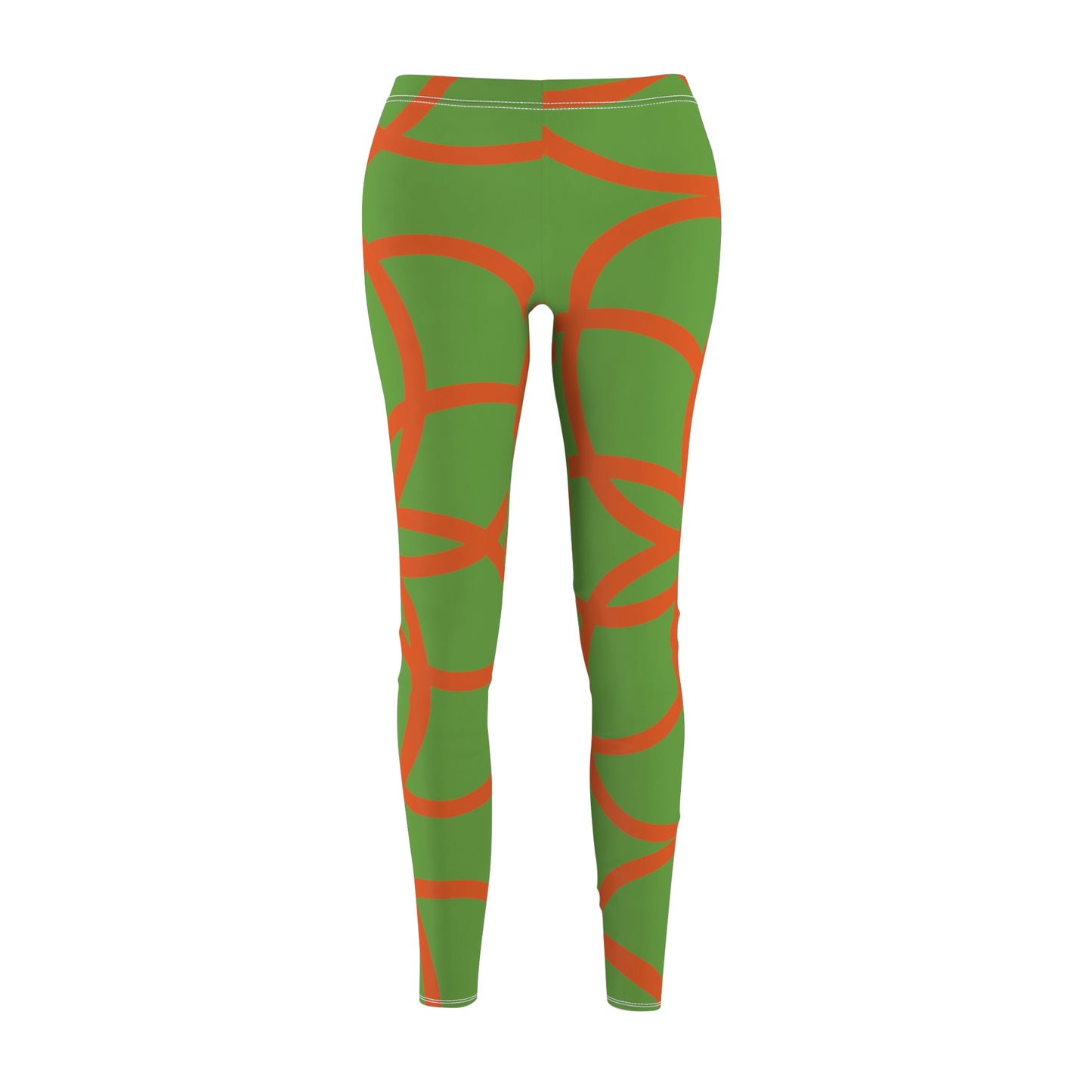 SPIRALS GREEN LEGGINGS