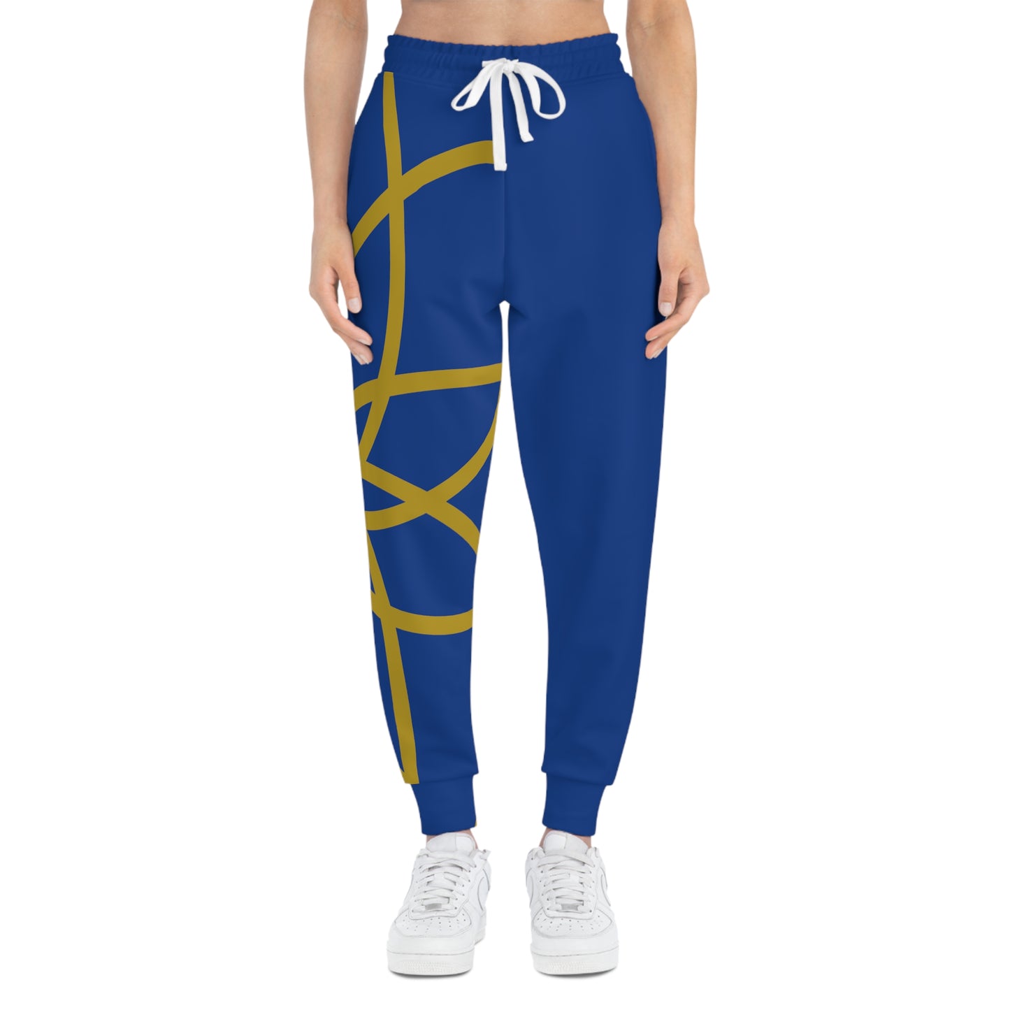 SGR SPIRALS GOLD BLUE RT JOGGERS