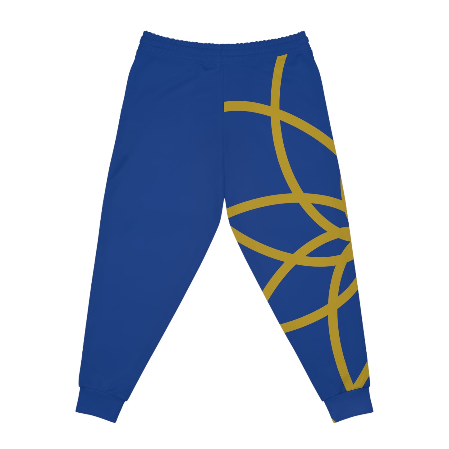 SGR SPIRALS GOLD BLUE RT JOGGERS