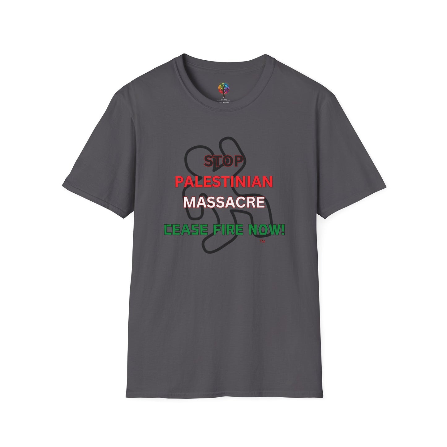 PALESTINE CEASE FIRE T-SHIRT UNISEX