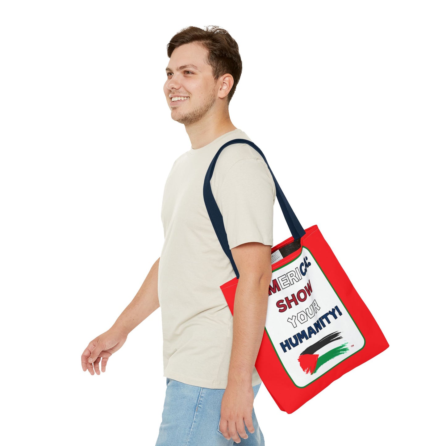 PALESTINE HUMANITY TOTE BAG