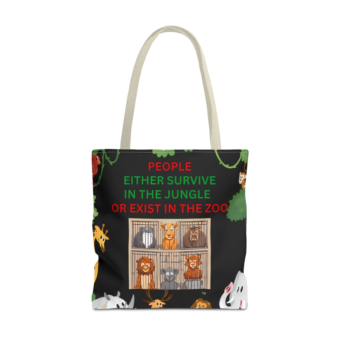 JUNGLE JIVE TOTE BAG