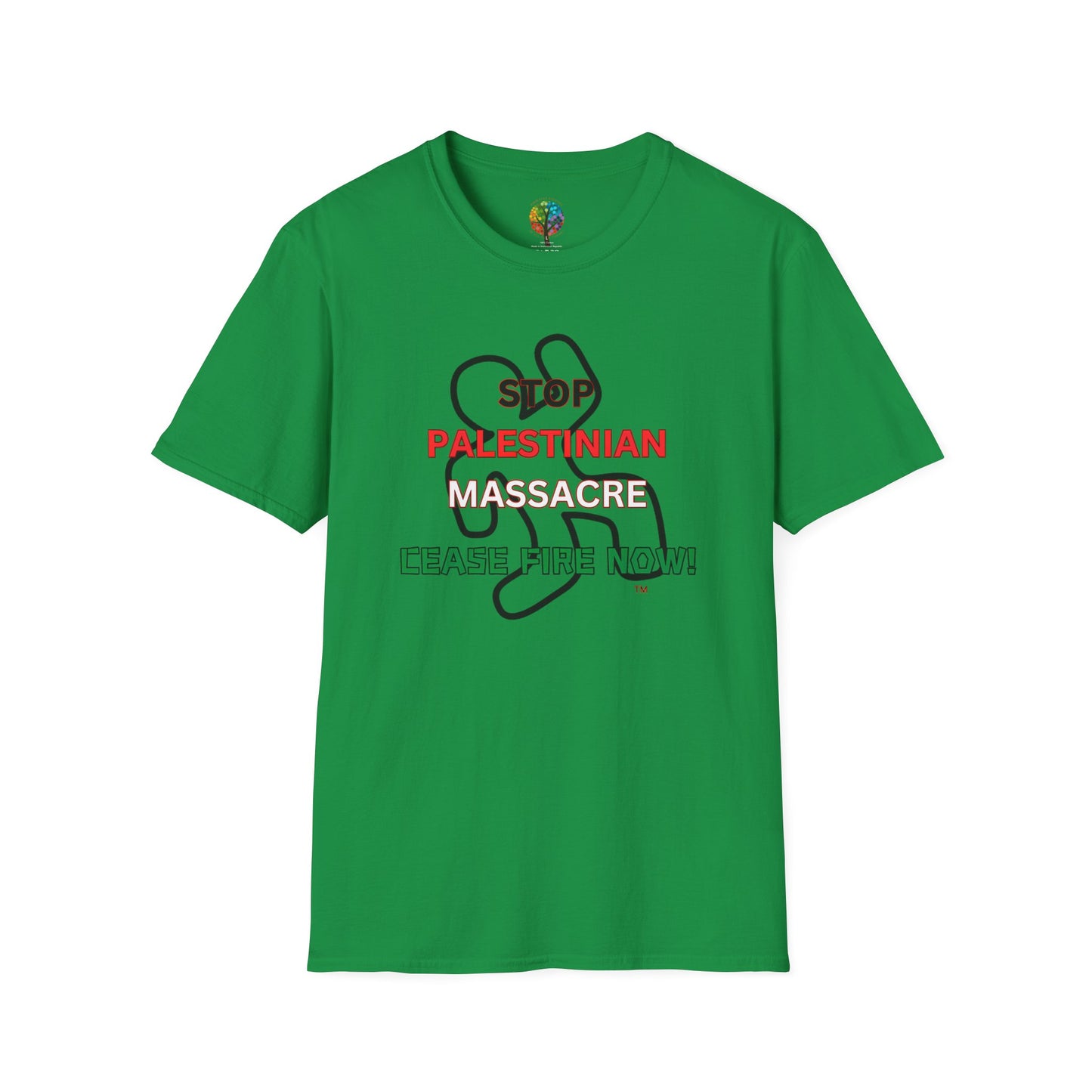 CEASE FIRE T-SHIRT UNISEX