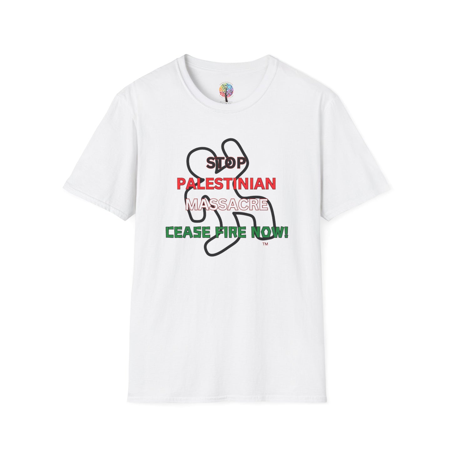 CEASE FIRE T-SHIRT UNISEX