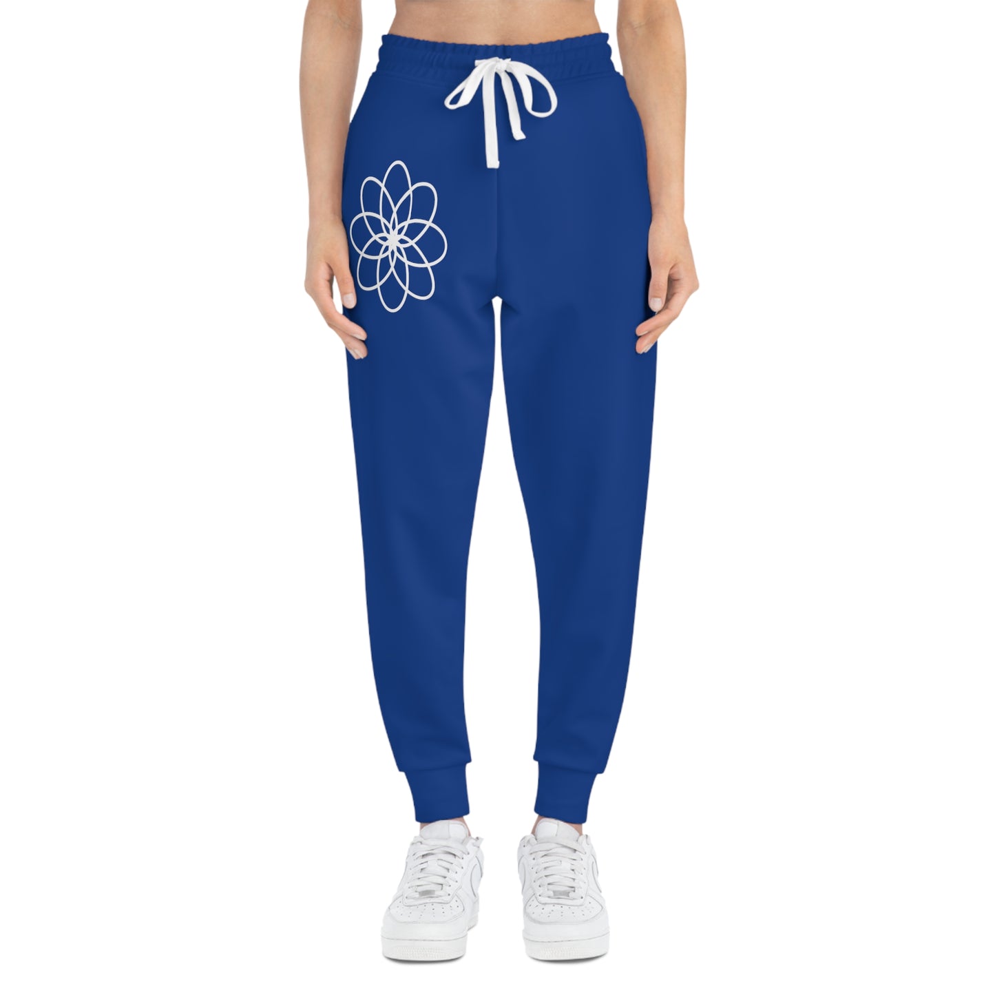 ZET SPIRALS BLUE WHITE RT JOGGERS