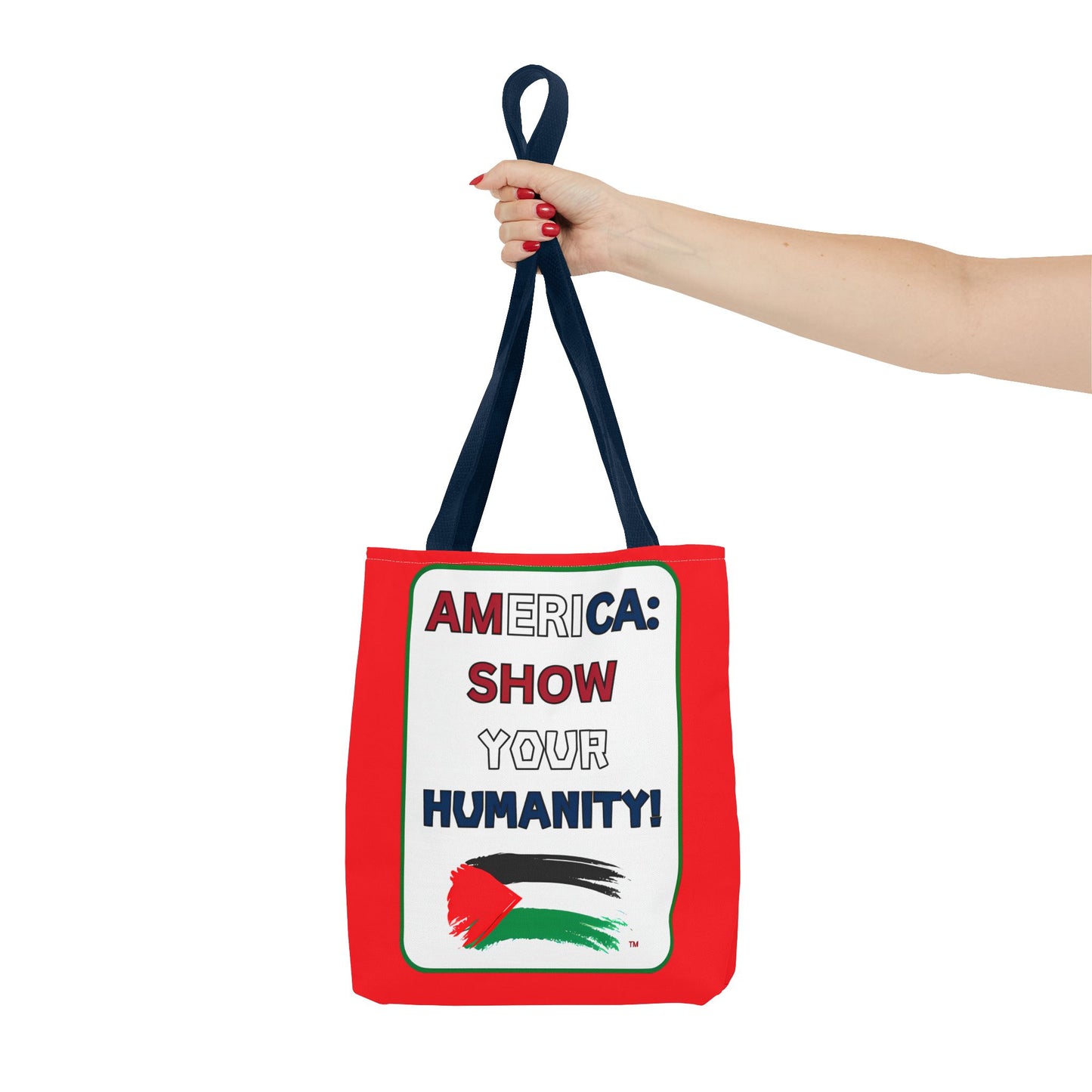 PALESTINE HUMANITY TOTE BAG