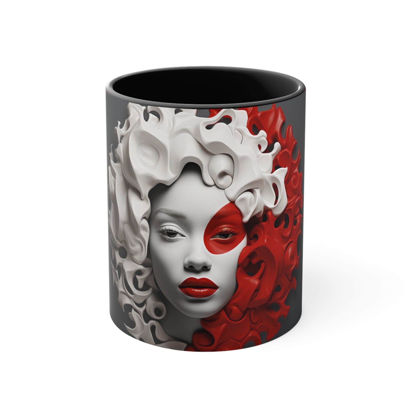 DEL CRIMSON CURLS MUG CERAMIC - MUG 11OZ