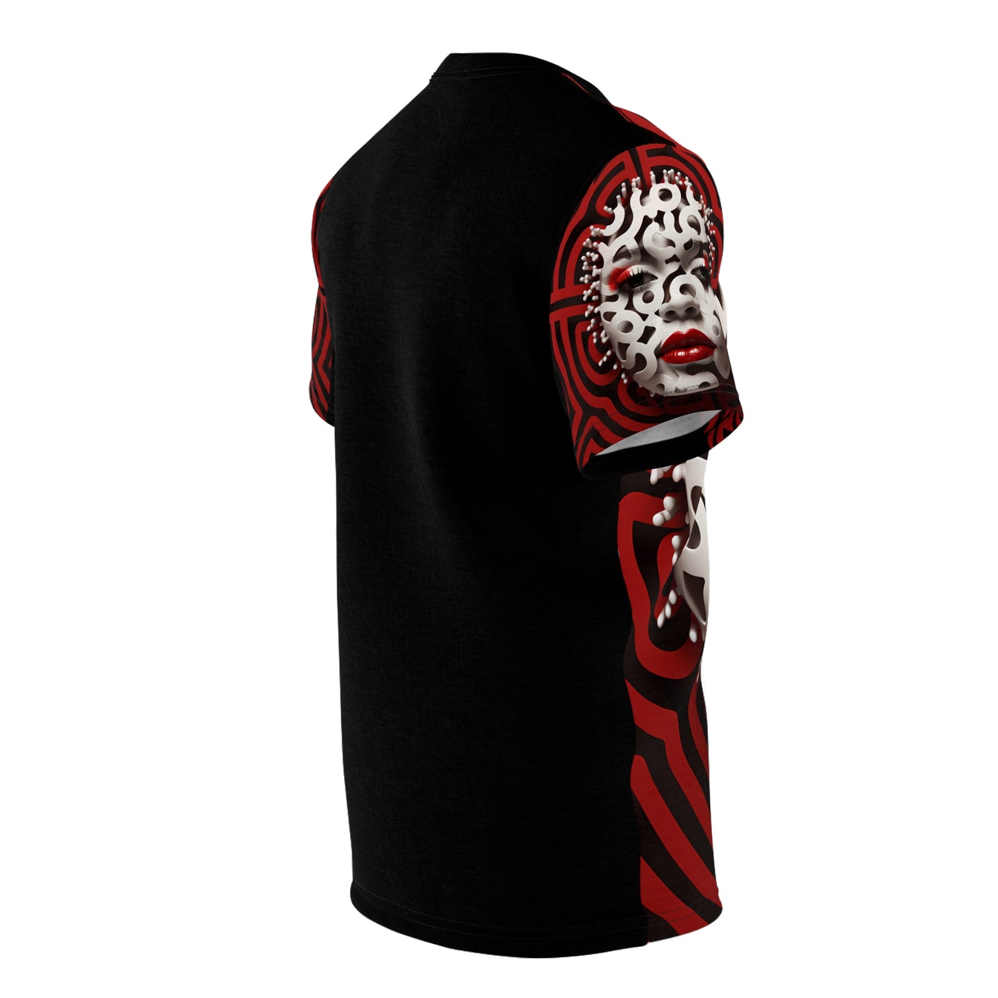 CRIMSON CURLS CUT & SEW TEE UNISEX
