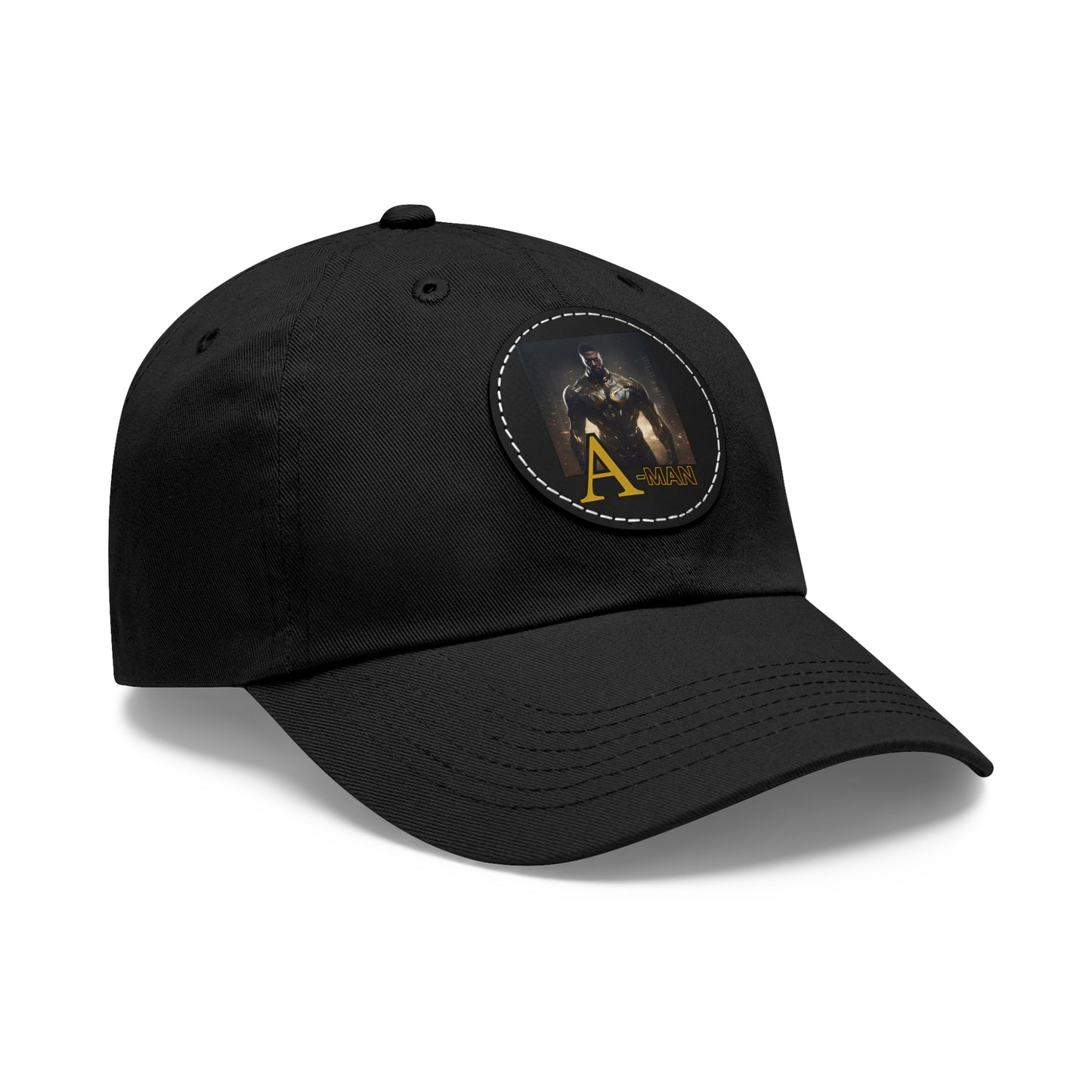 APA A-MAN HAT WITH LEATHER PATCH (ROUND)