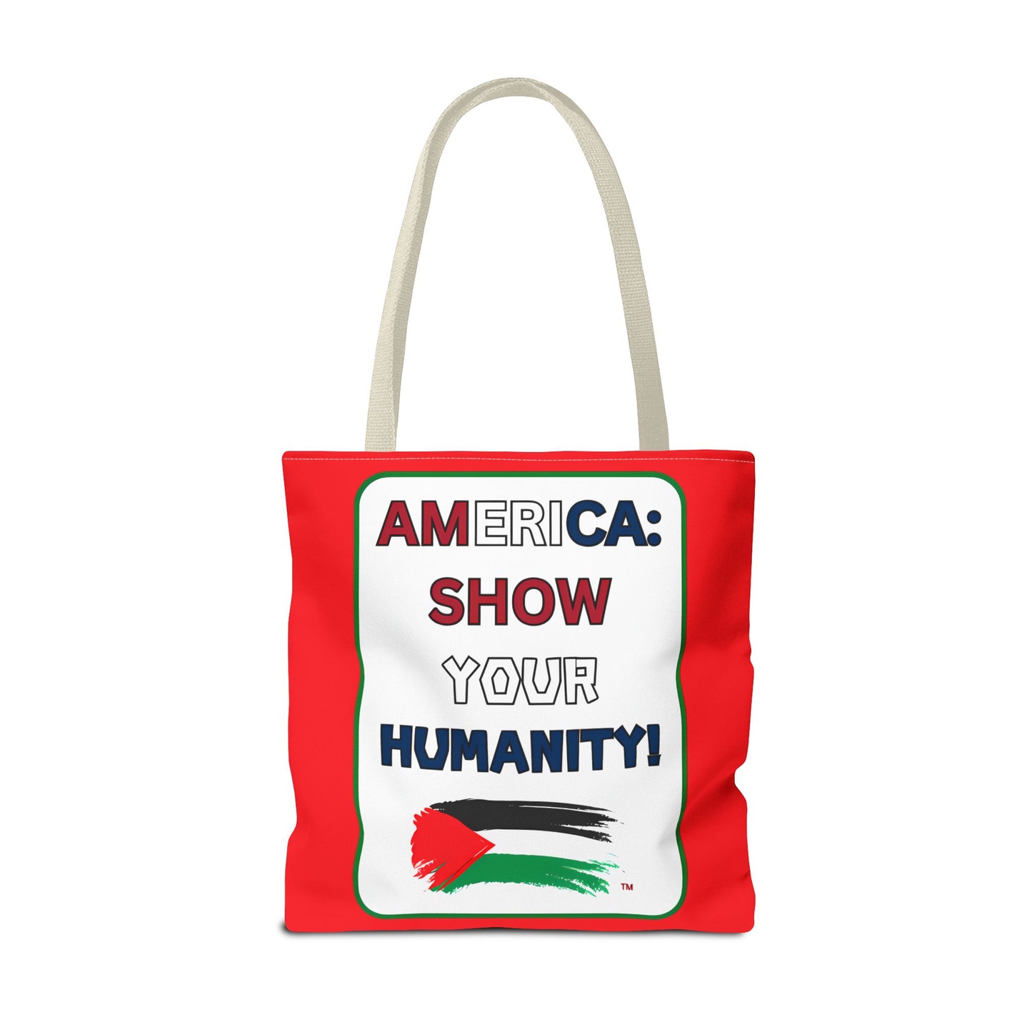 PALESTINE HUMANITY TOTE BAG