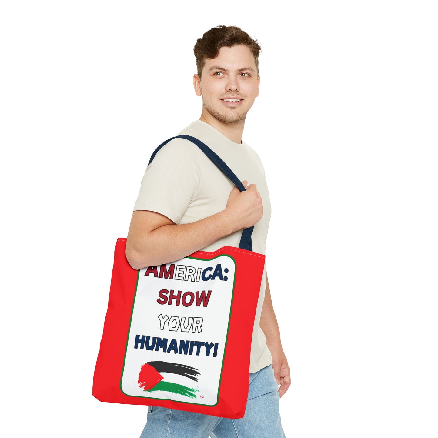 PALESTINE HUMANITY TOTE BAG