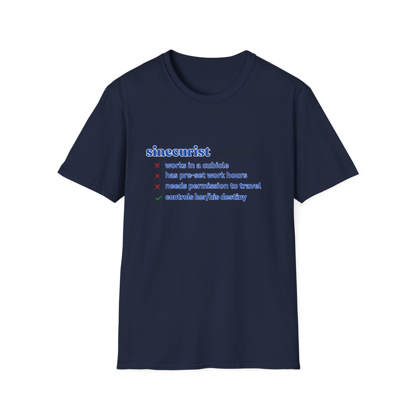 CHECK BOX B T-SHIRT - UNISEX