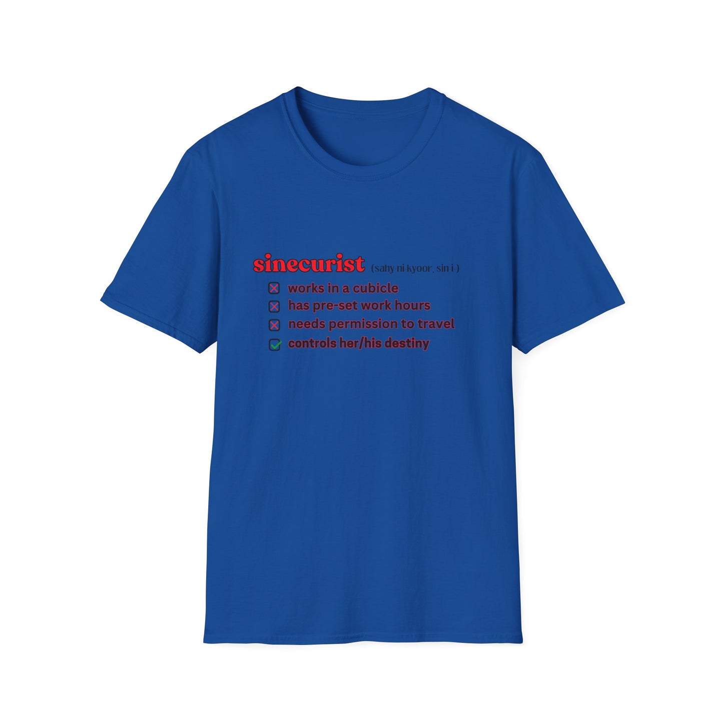 UNI GOOGLE CHECK BOX R T-SHIRT - UNISEX