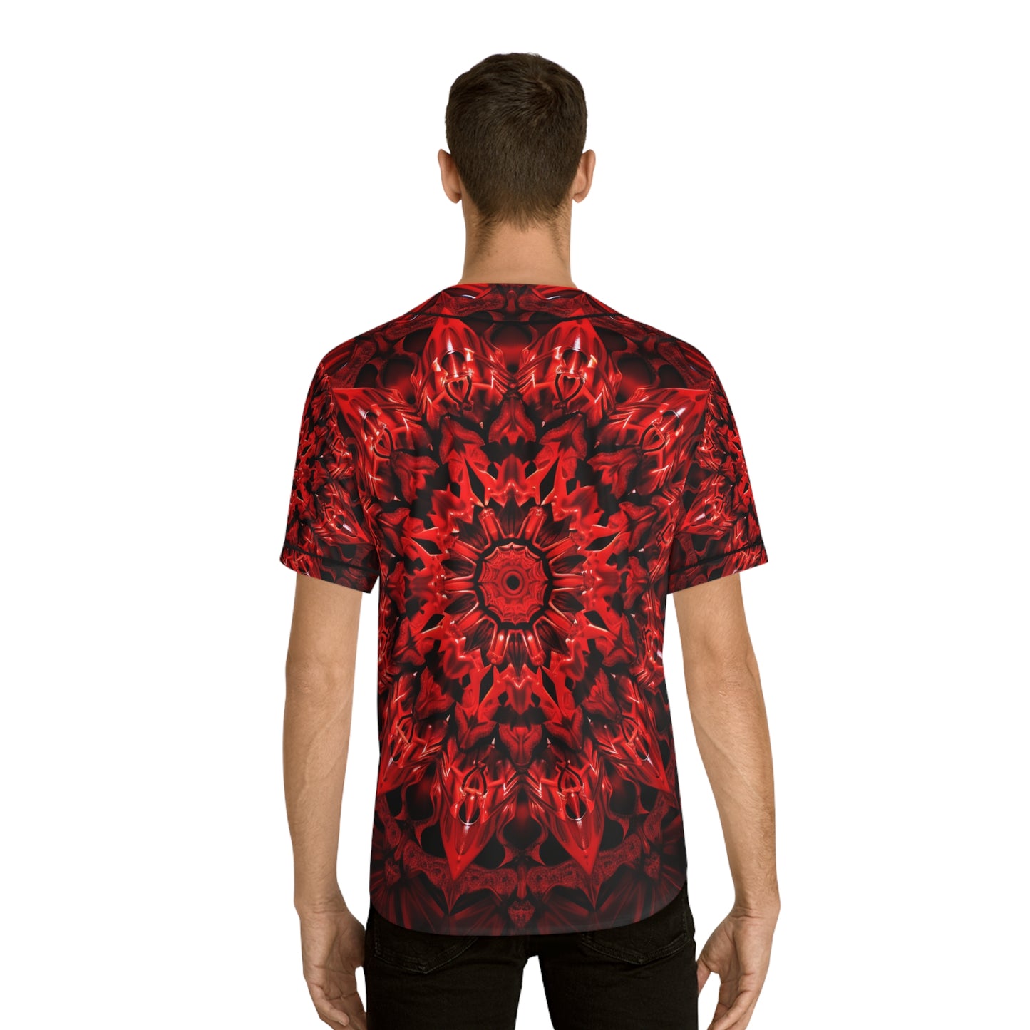 EYE TEST MEN'S BASEBALL JERSEY