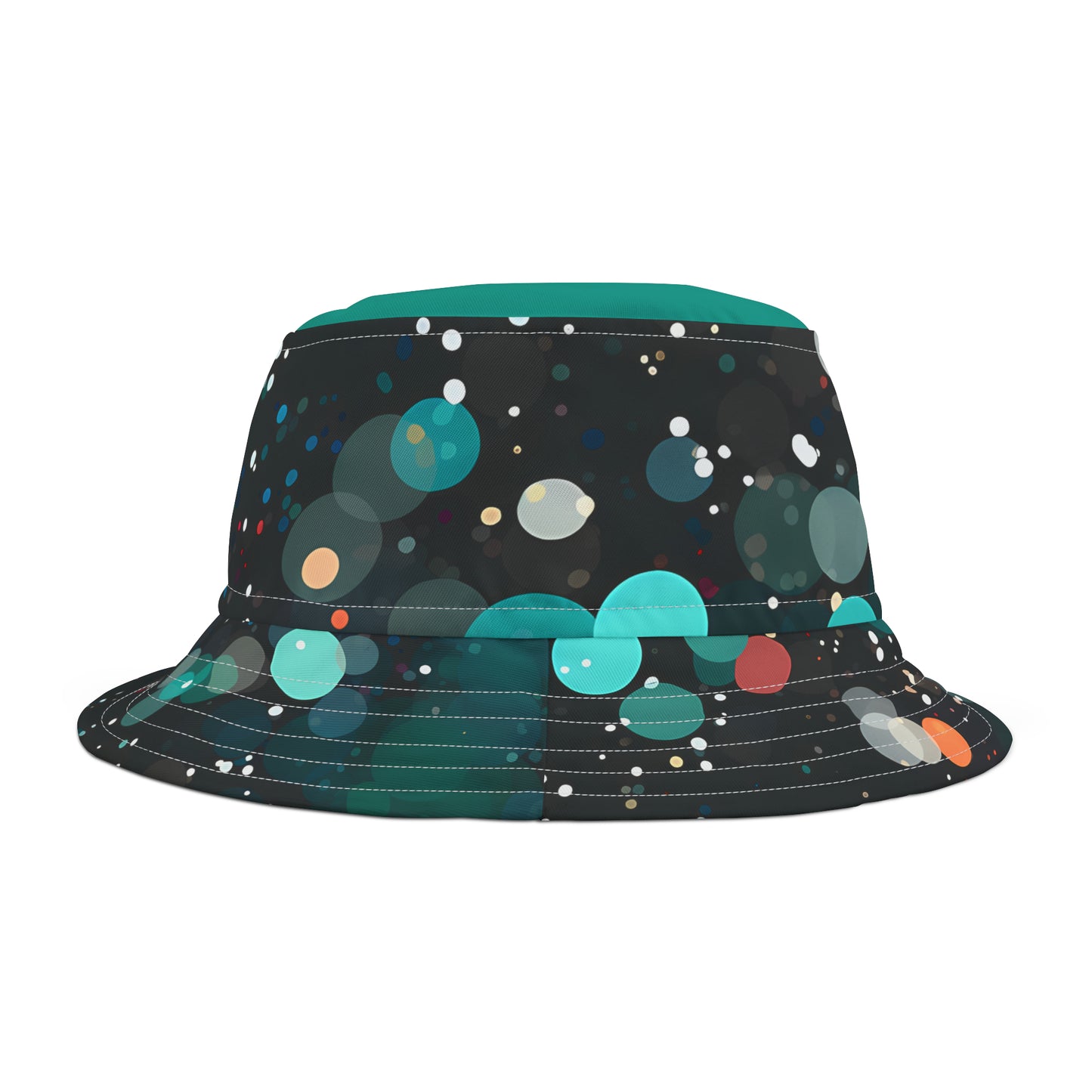 TEAL TOP GALAXY BUCKET HAT UNISEX