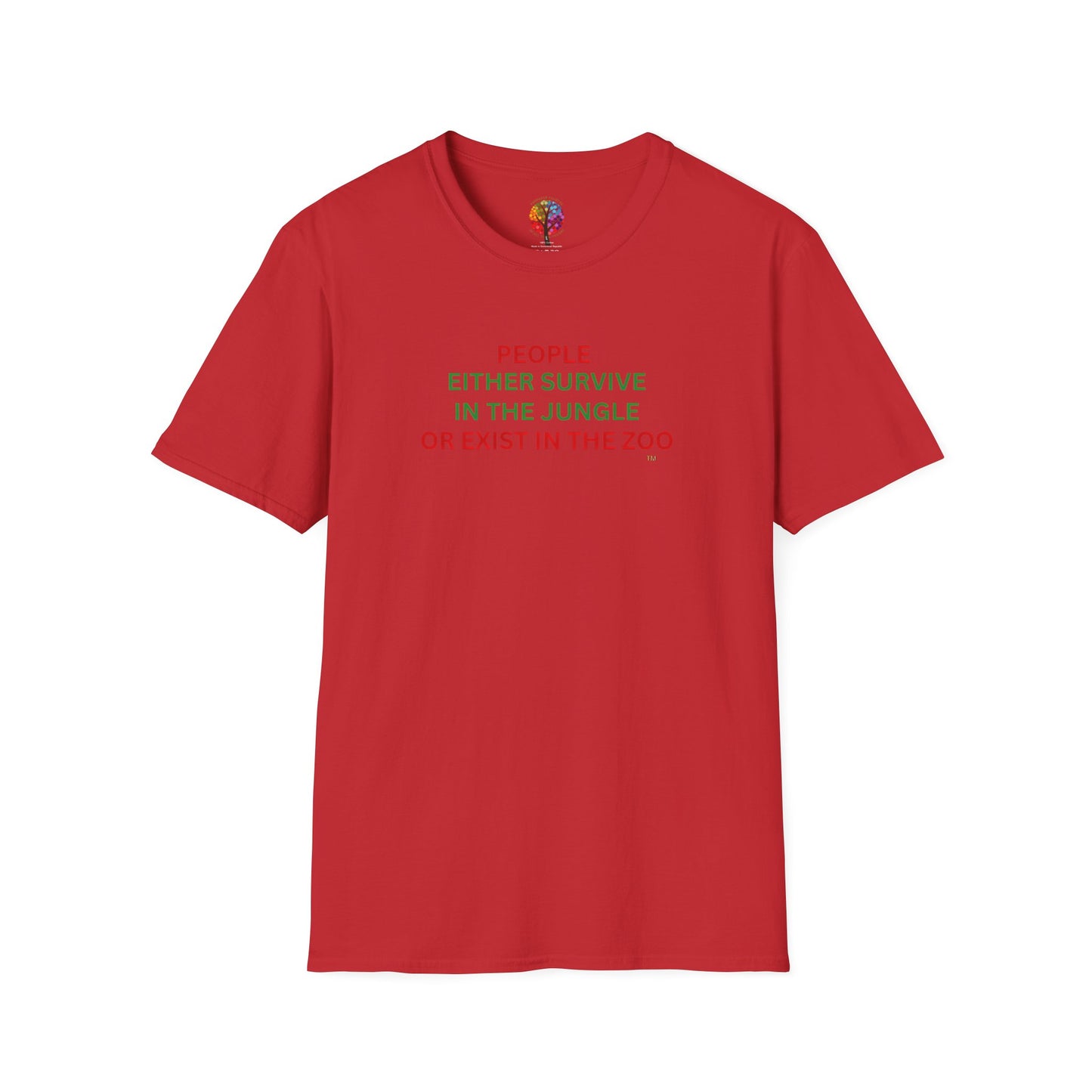 EXIST IN ZOO SOFTSTYLE T-SHIRT UNISEX