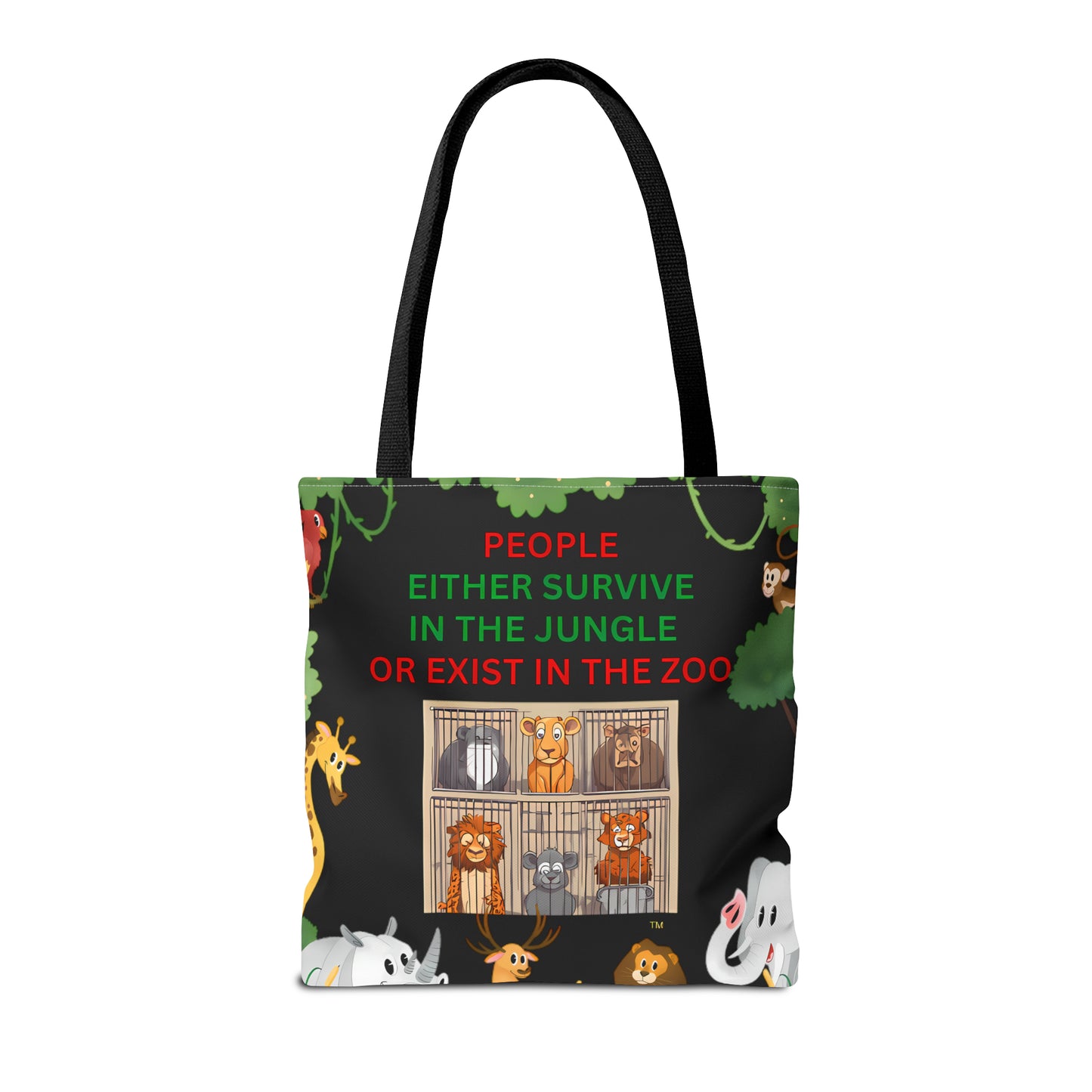 JUNGLE JIVE TOTE BAG