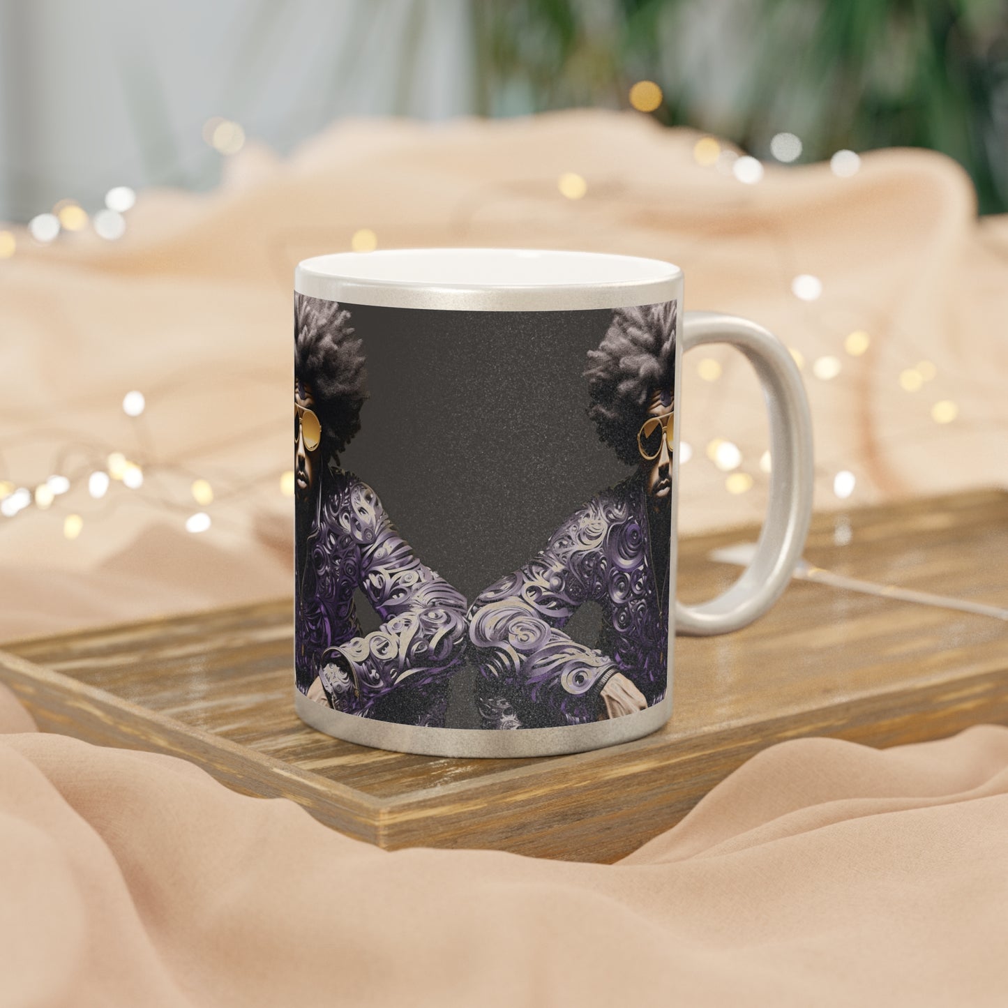 OME CHILL FOUNDERS' METALLIC MUG (SILVER\GOLD)
