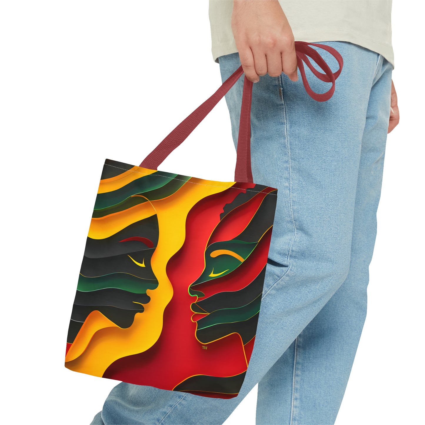 FACE OFF TOTE BAG
