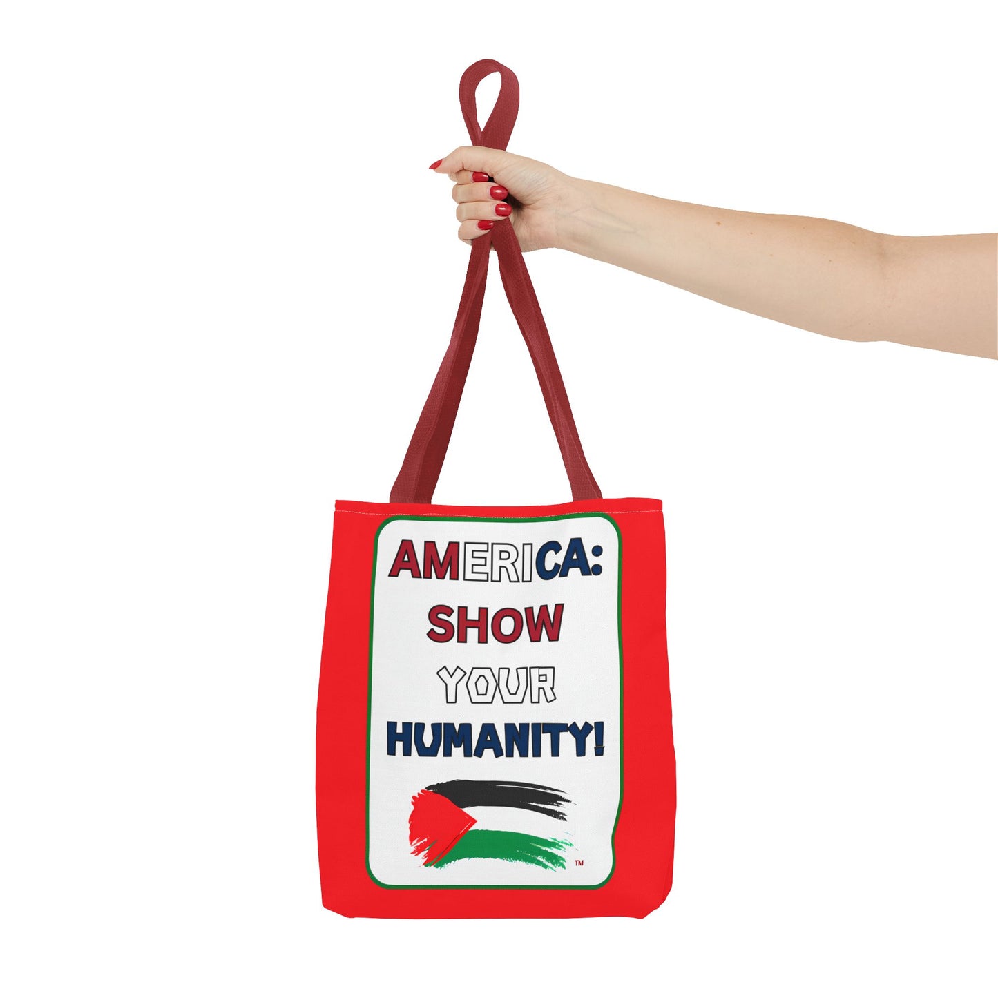 PALESTINE HUMANITY TOTE BAG
