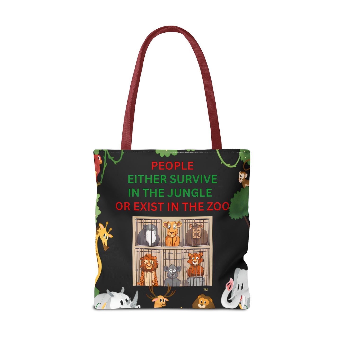 JUNGLE JIVE TOTE BAG