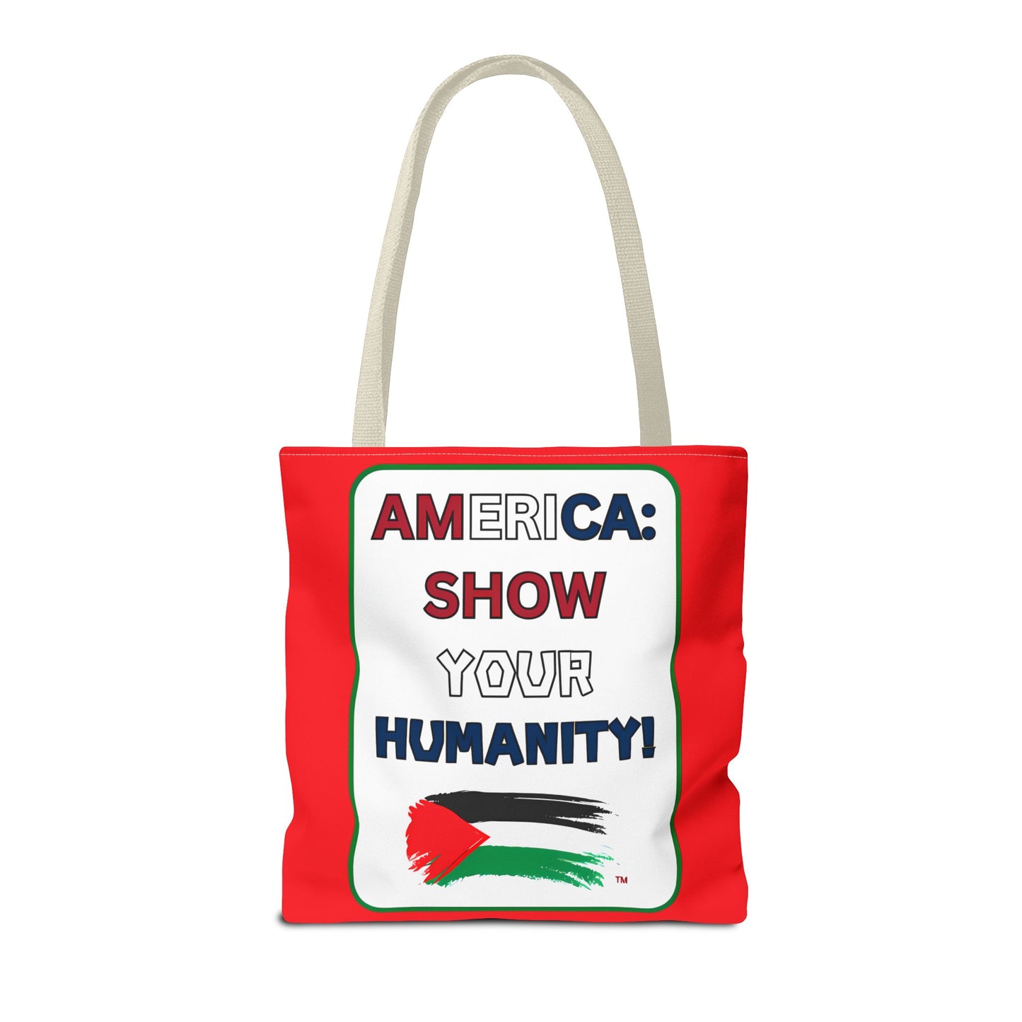 PALESTINE HUMANITY TOTE BAG