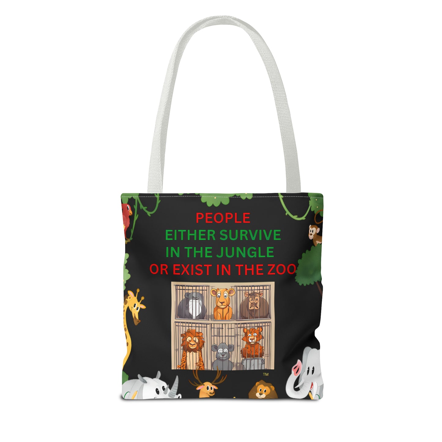 JUNGLE JIVE TOTE BAG