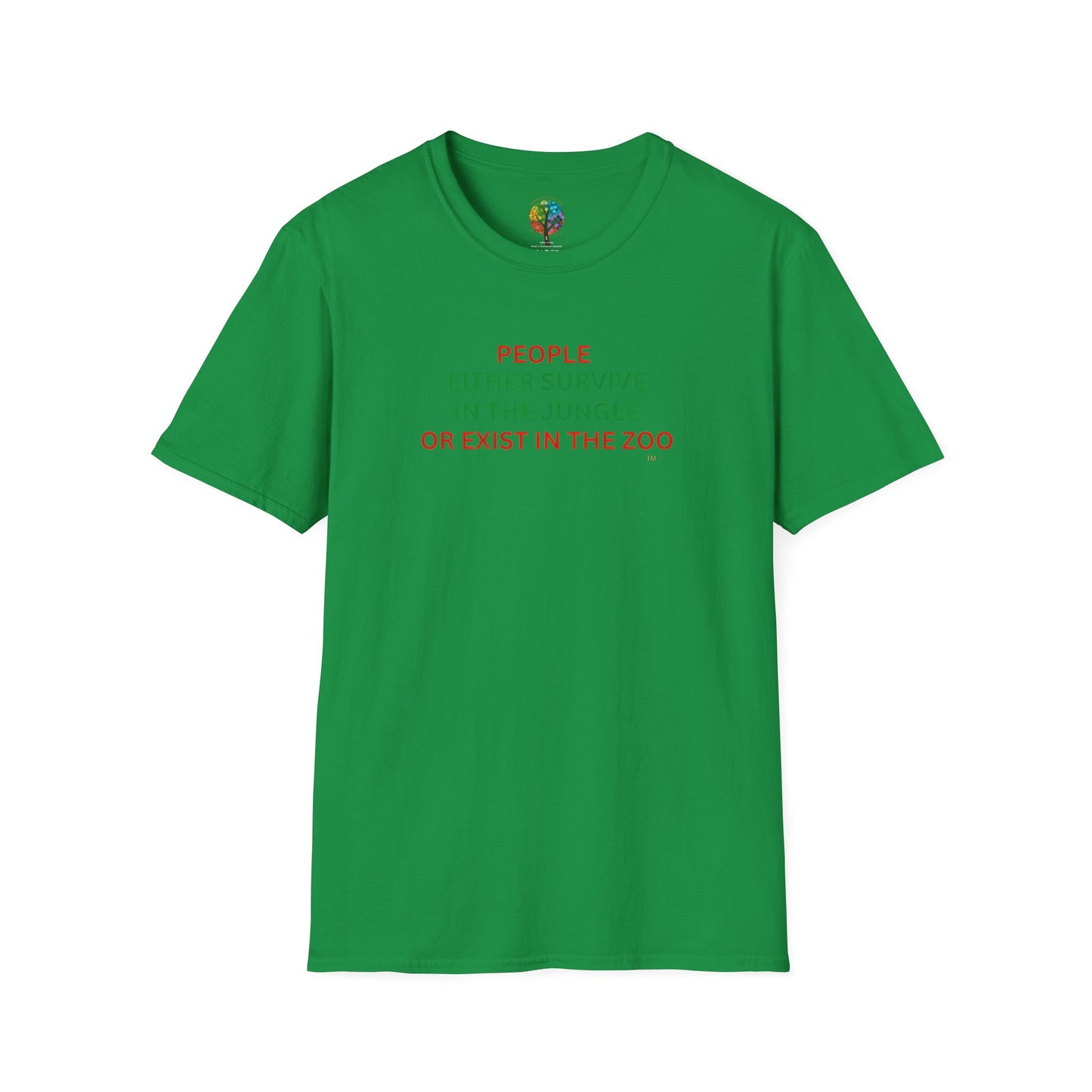EXIST IN ZOO SOFTSTYLE T-SHIRT UNISEX