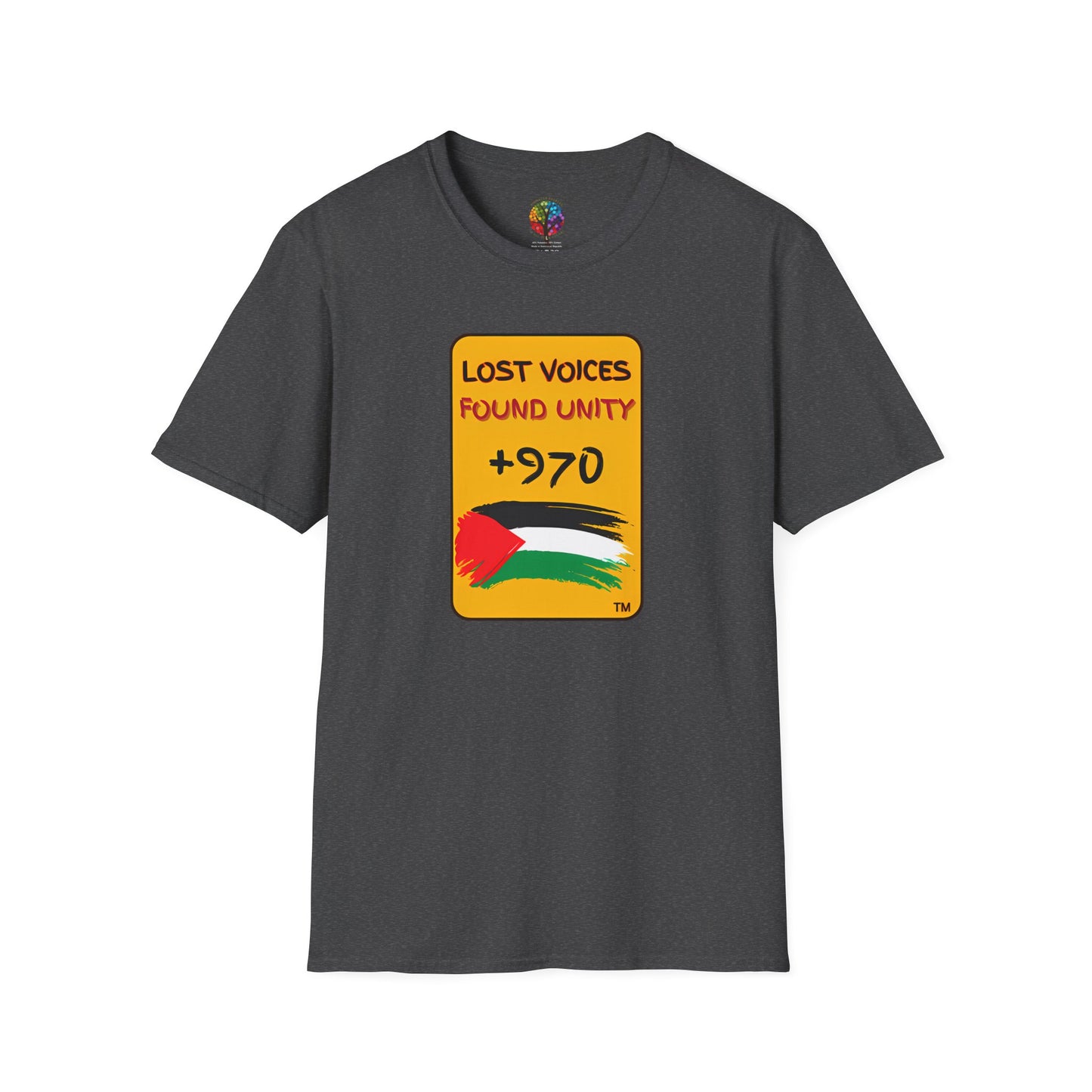 PALESTINE FOUND UNITY T-SHIRT UNISEX