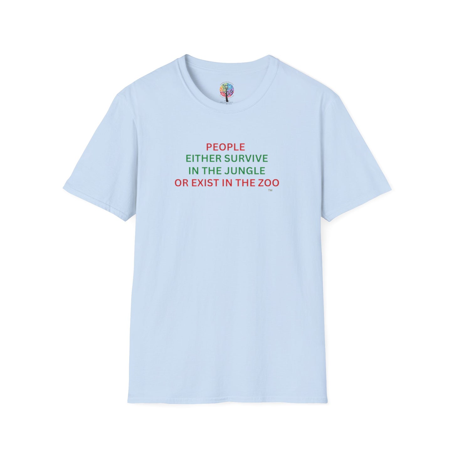EXIST IN ZOO SOFTSTYLE T-SHIRT UNISEX