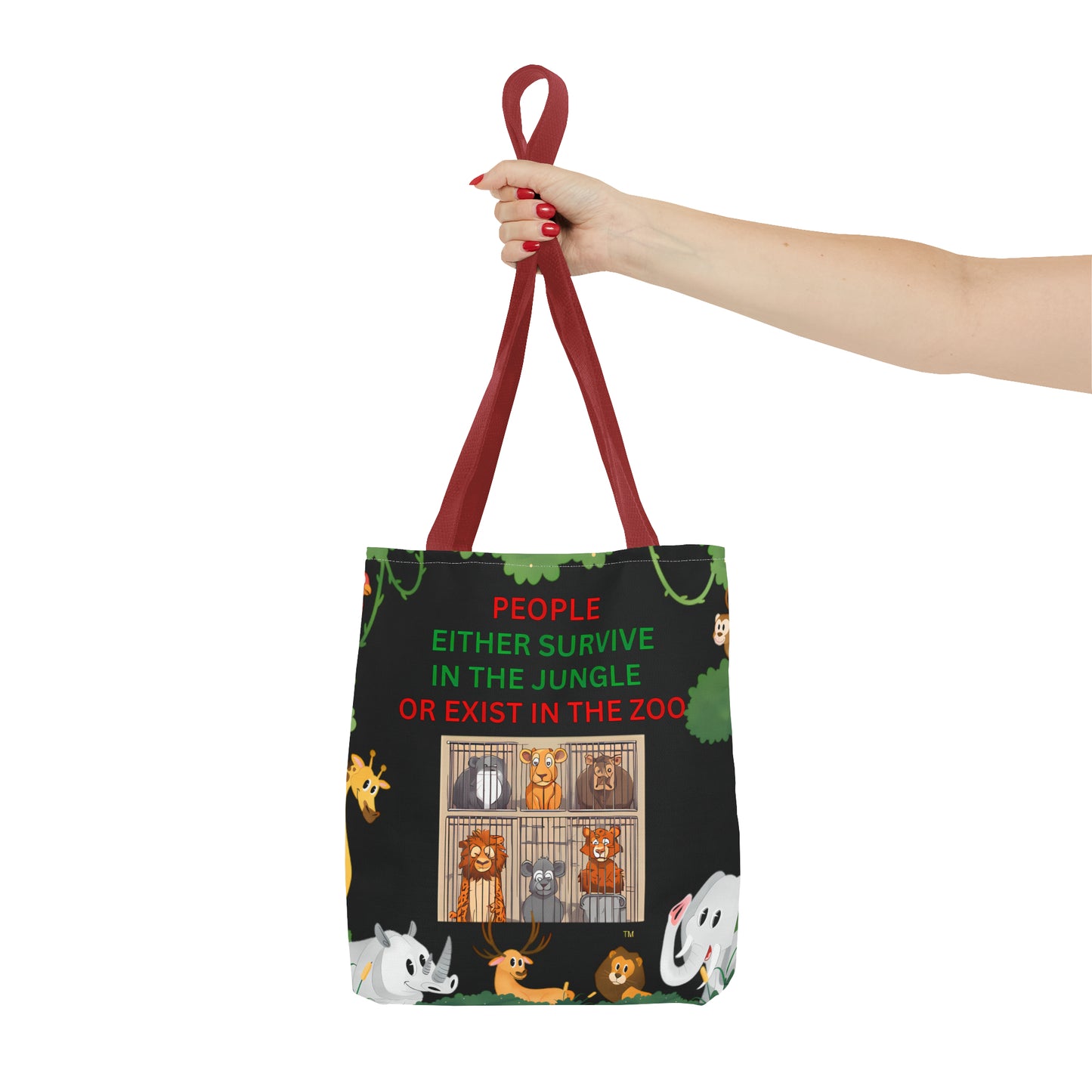 JUNGLE JIVE TOTE BAG